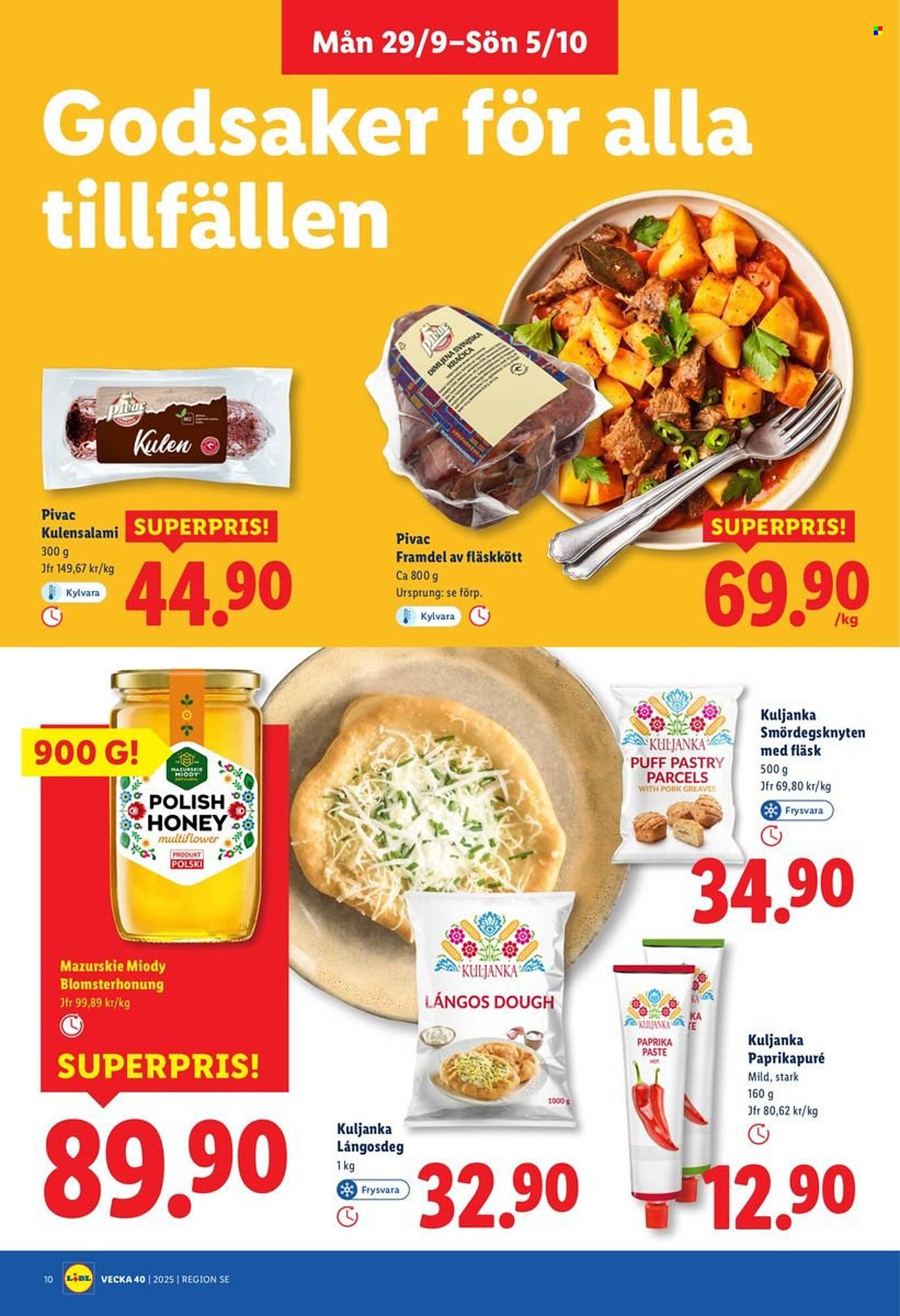 Lidl reklamblad (2025-09-29 - 2025-10-05)