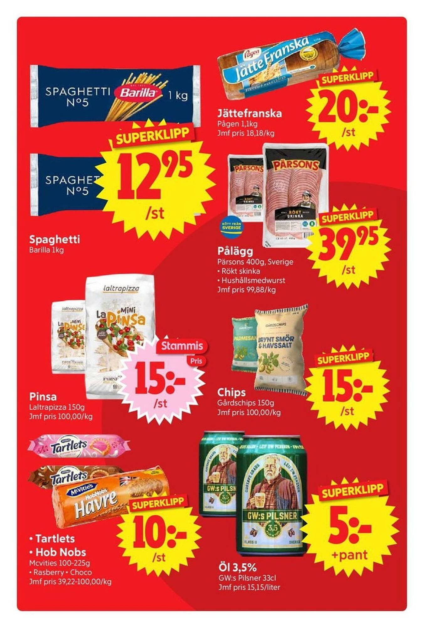 Nya Pulsen reklamblad