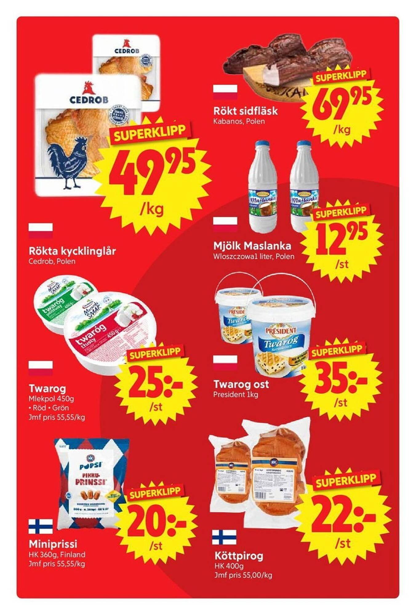 Nya Pulsen reklamblad
