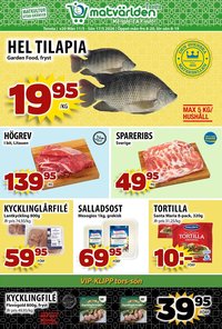 Matvärlden Tensta reklamblad