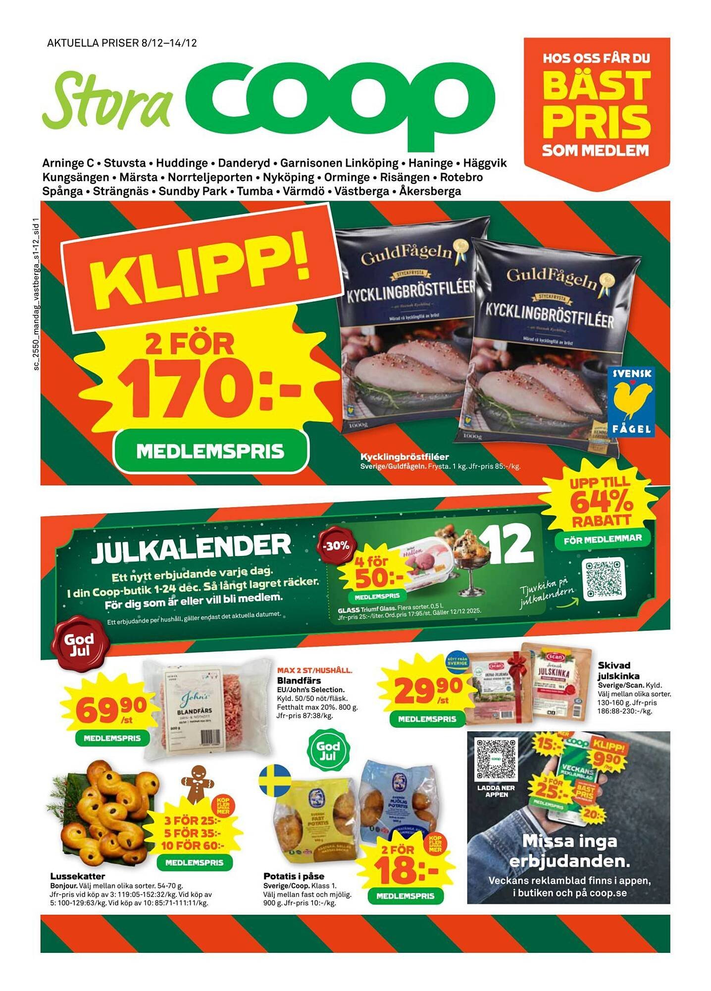 Stora Coop reklamblad (2025-12-08 - 2025-12-15)