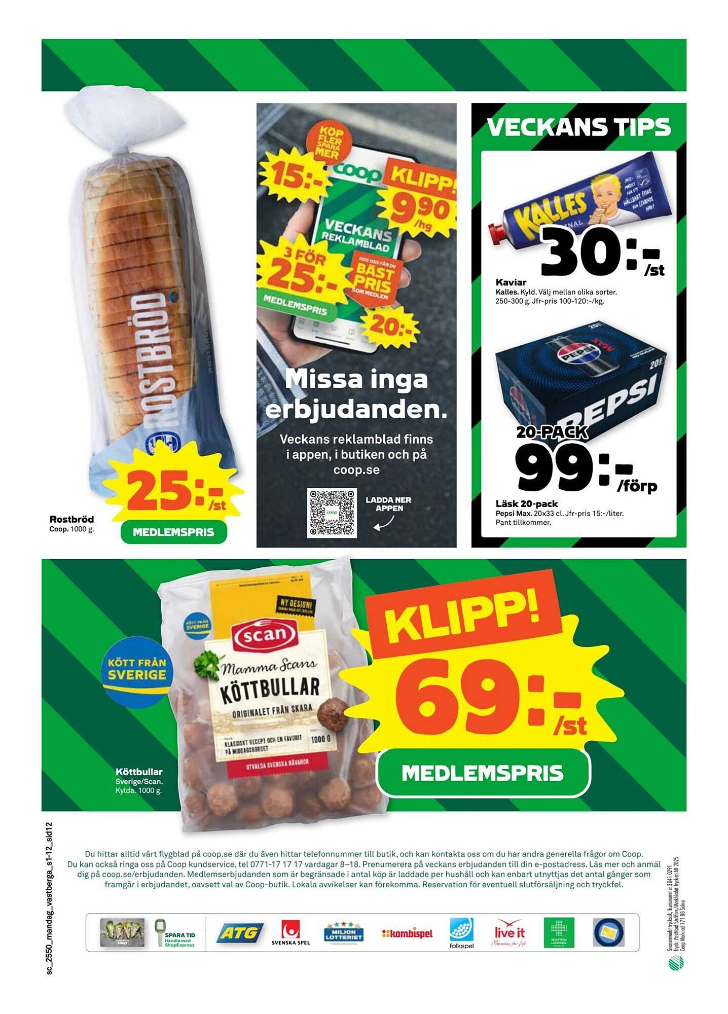 Stora Coop reklamblad (2025-12-08 - 2025-12-15)