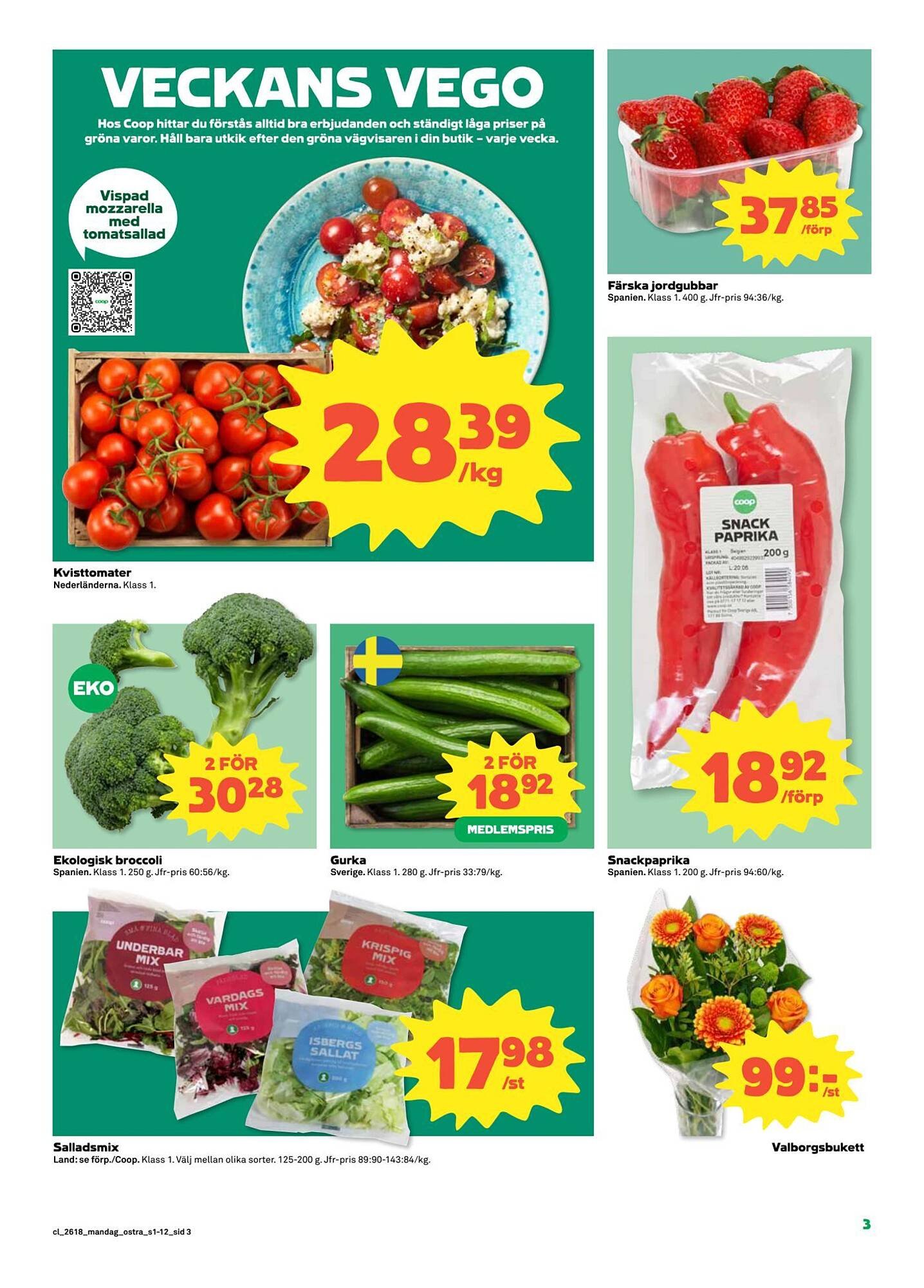 Coop Daglivs reklamblad