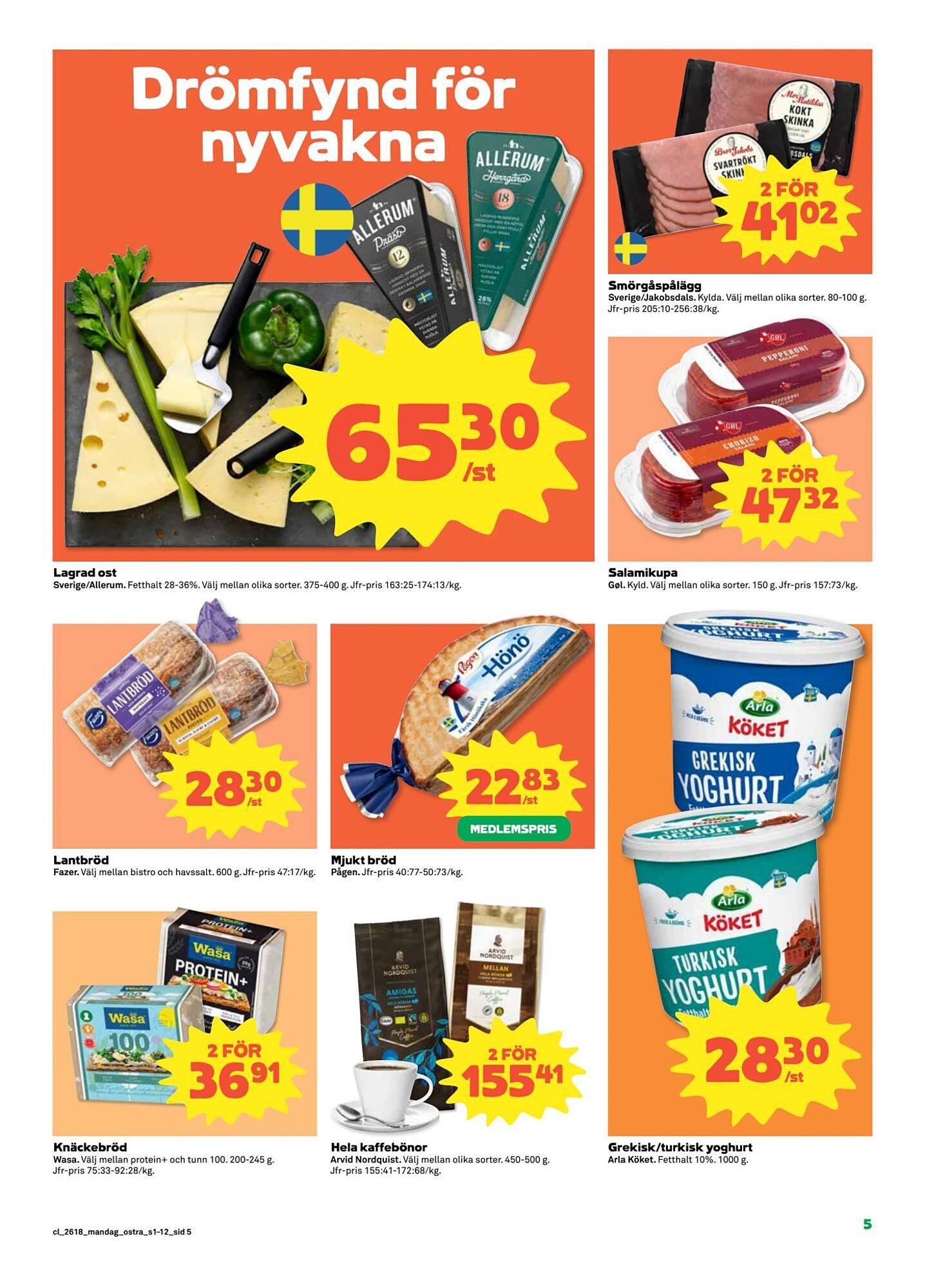 Coop Daglivs reklamblad