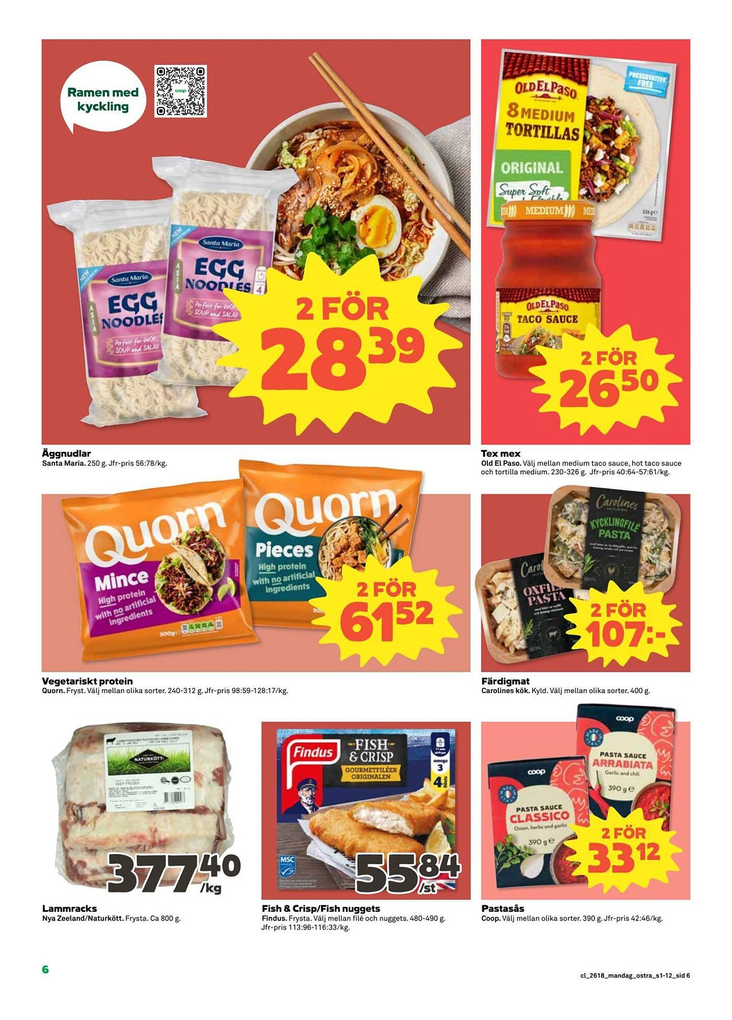 Coop Daglivs reklamblad