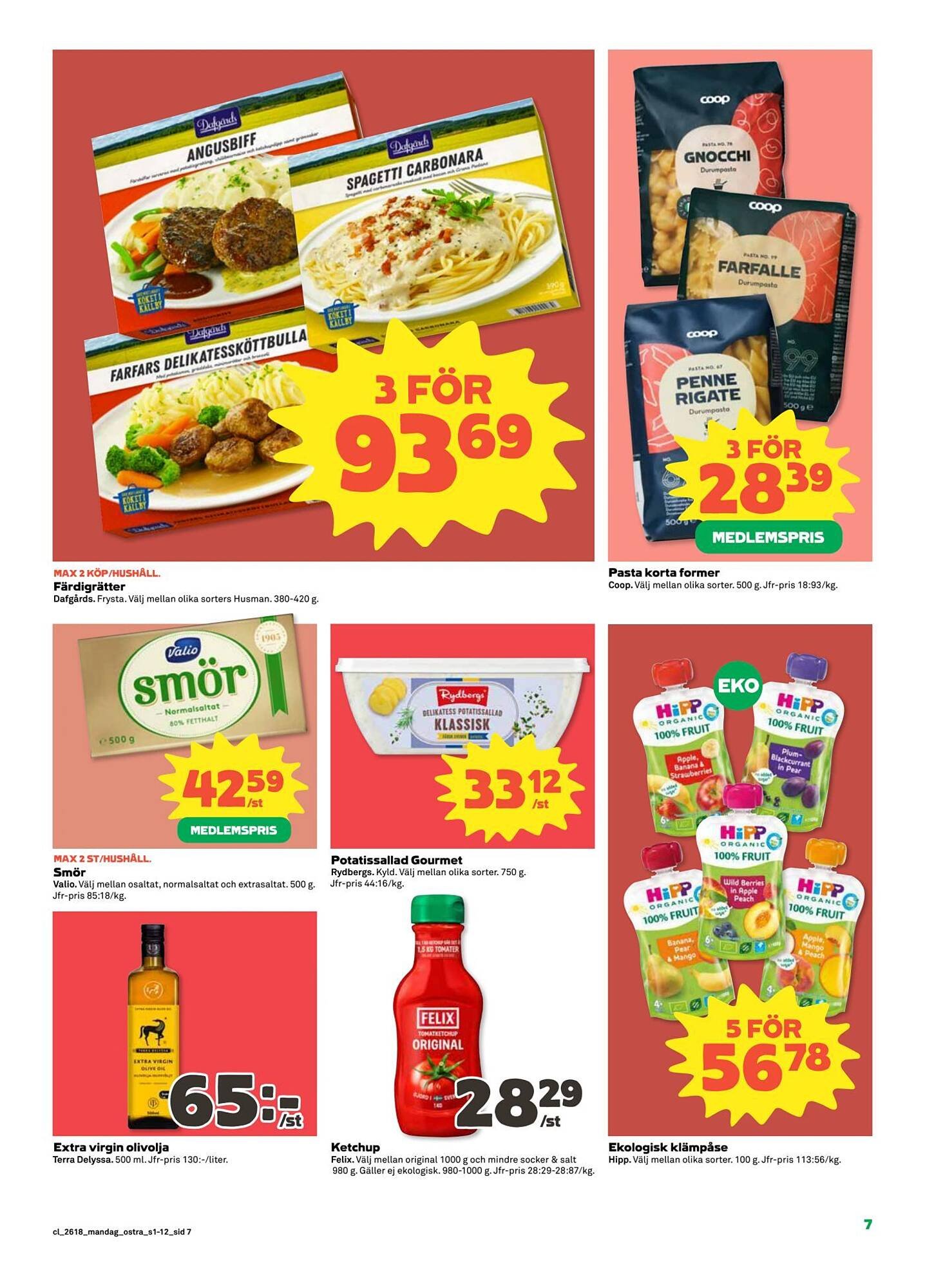 Coop Daglivs reklamblad