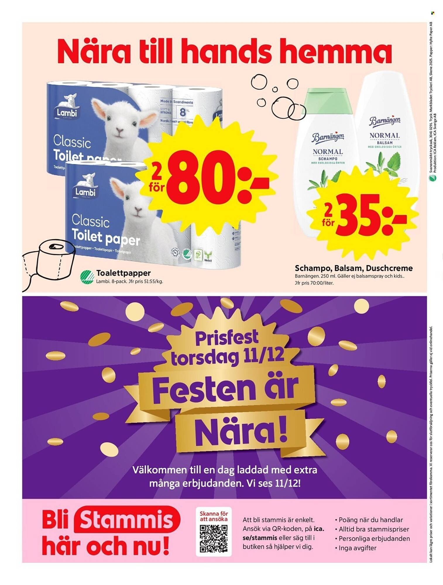 ICA Supermarket reklamblad (2025-12-01 - 2025-12-07)