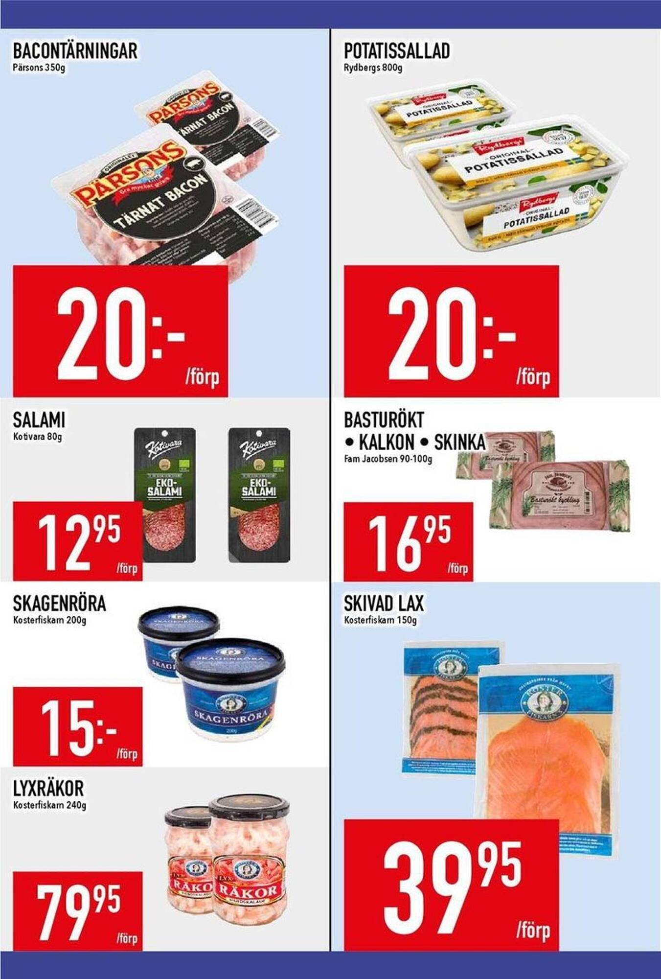 Matdax reklamblad