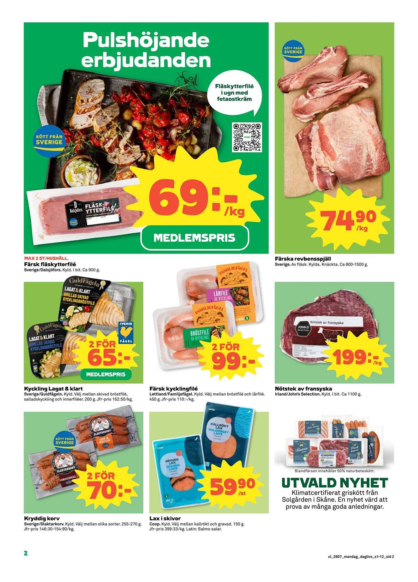 Coop Daglivs reklamblad