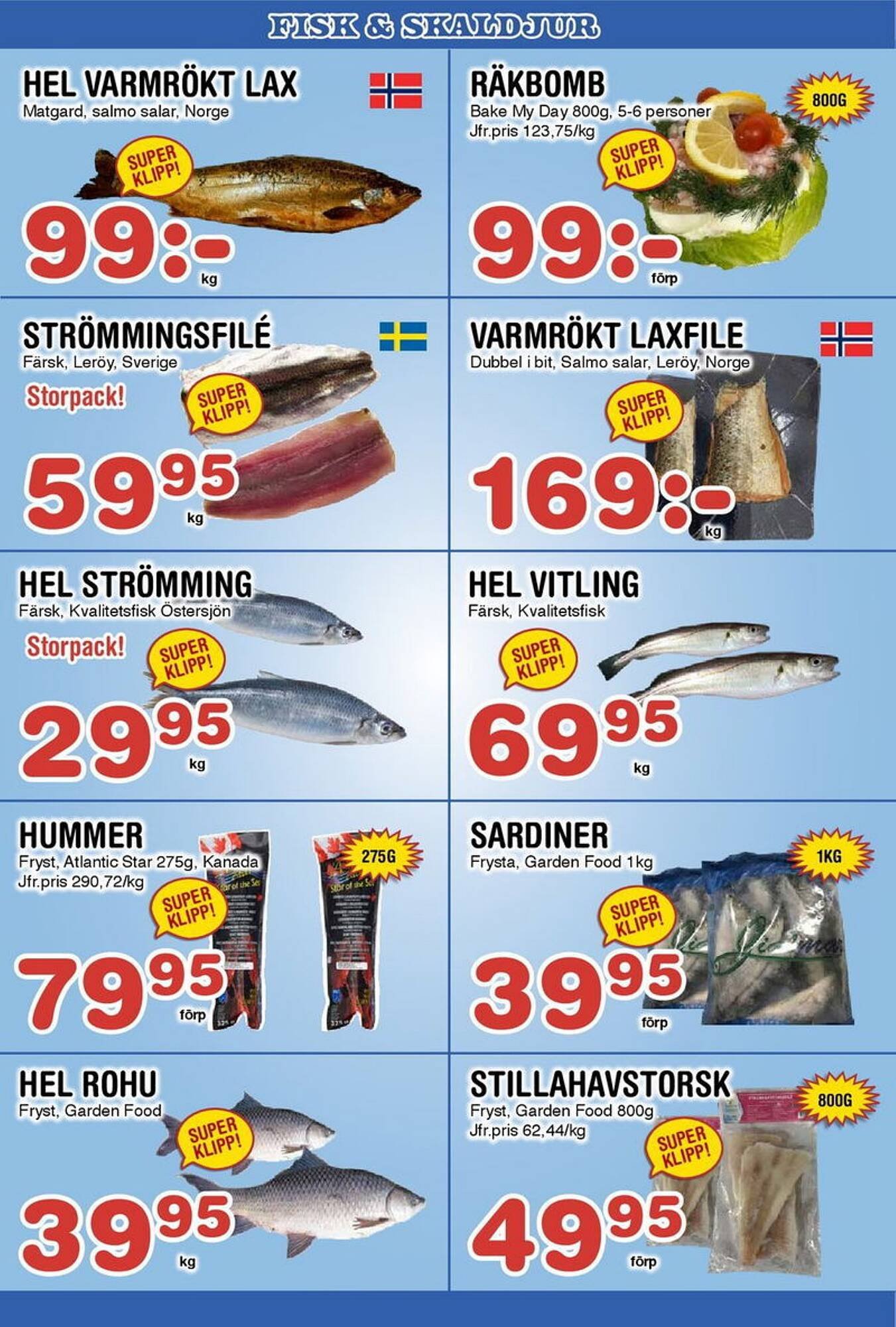 Nya Pulsen reklamblad