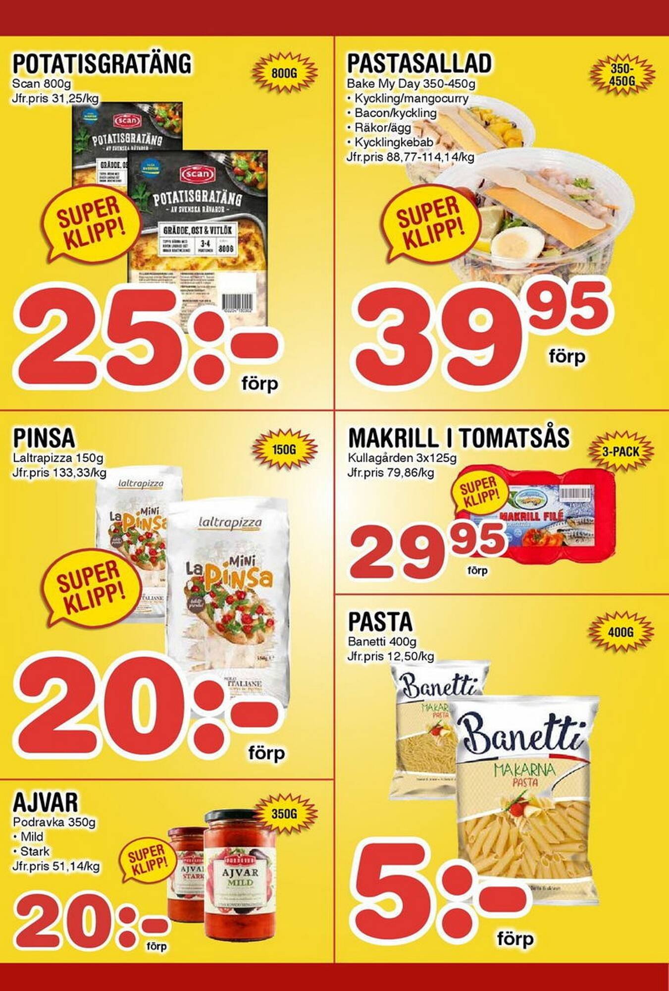 Nya Pulsen reklamblad