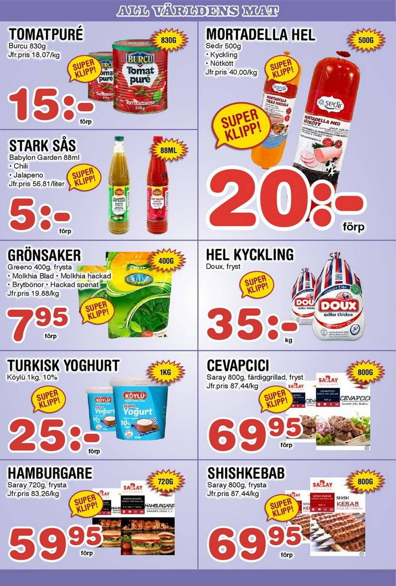 Nya Pulsen reklamblad