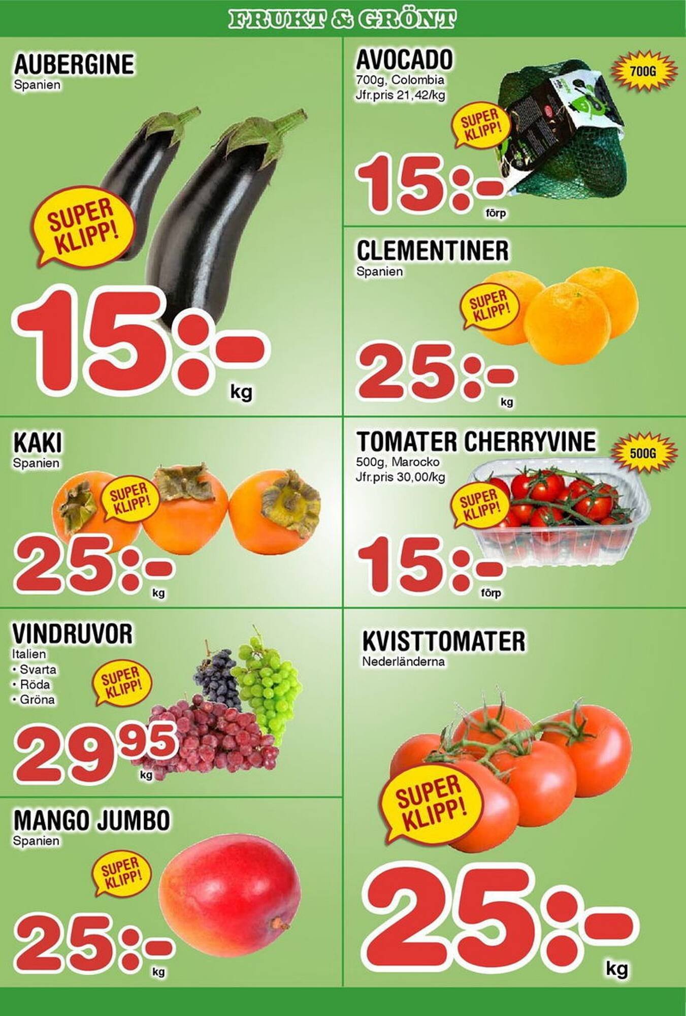 Nya Pulsen reklamblad