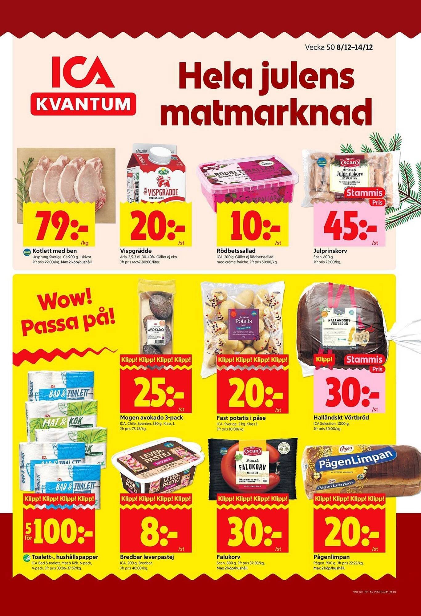 ICA Kvantum reklamblad (2025-12-08 - 2025-12-14)