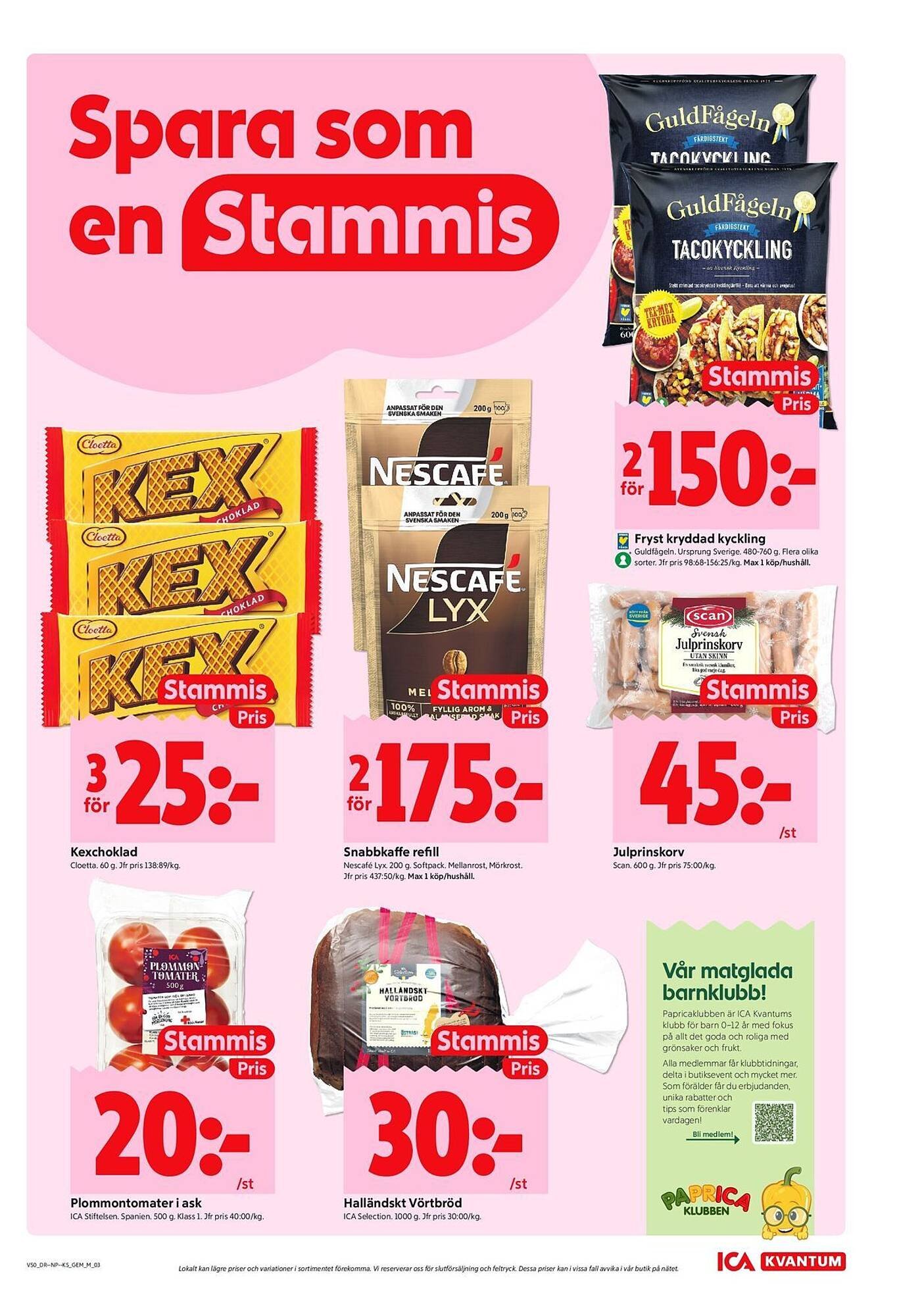 ICA Kvantum reklamblad (2025-12-08 - 2025-12-14)
