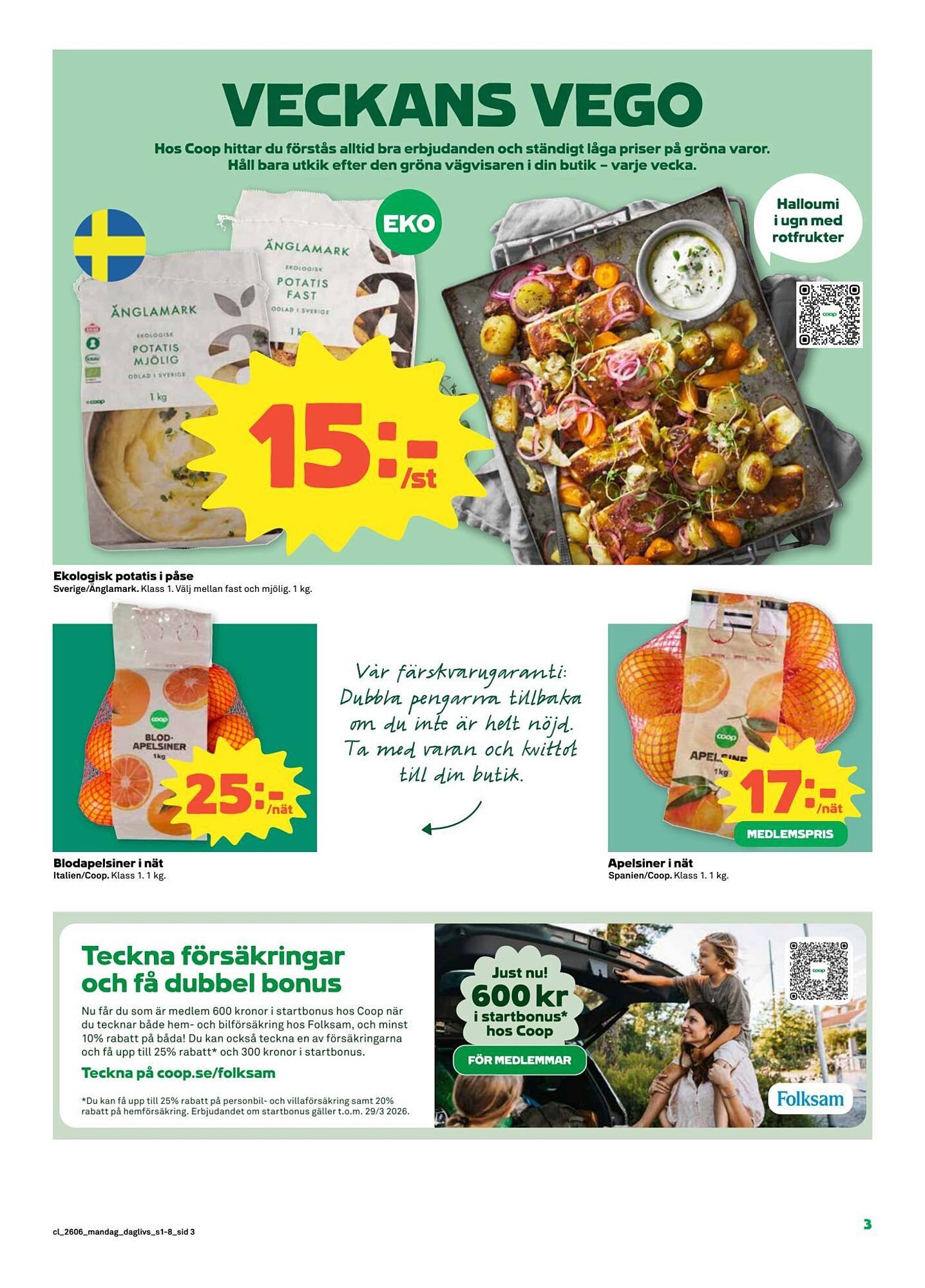 Coop Daglivs reklamblad