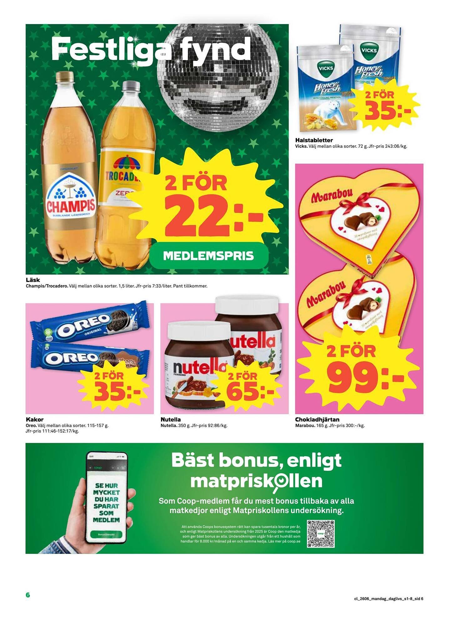 Coop Daglivs reklamblad