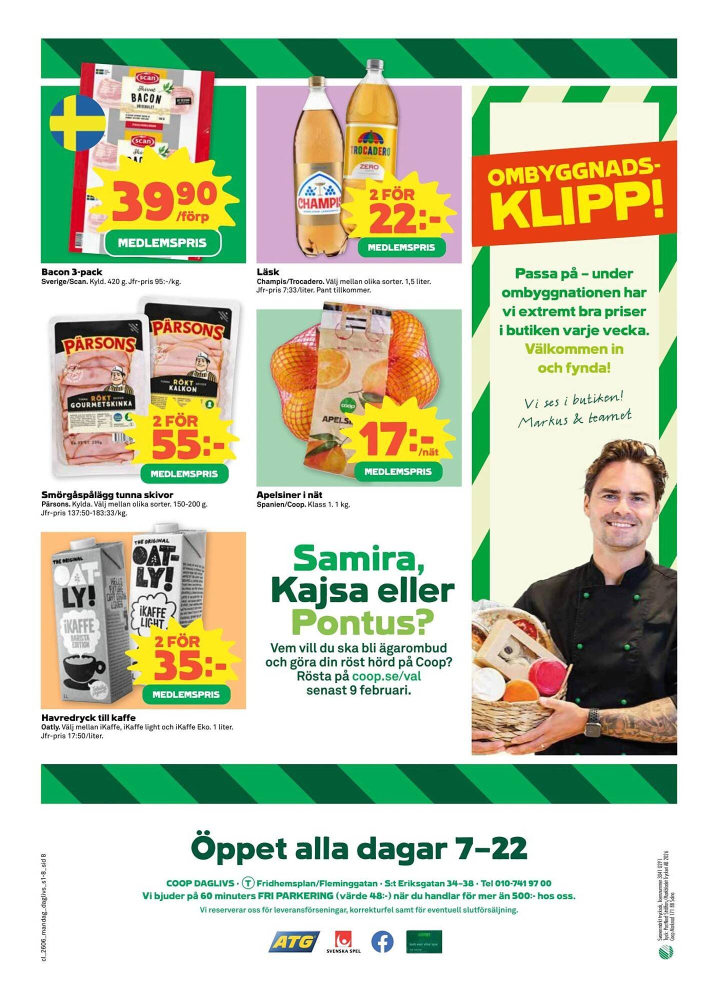 Coop Daglivs reklamblad