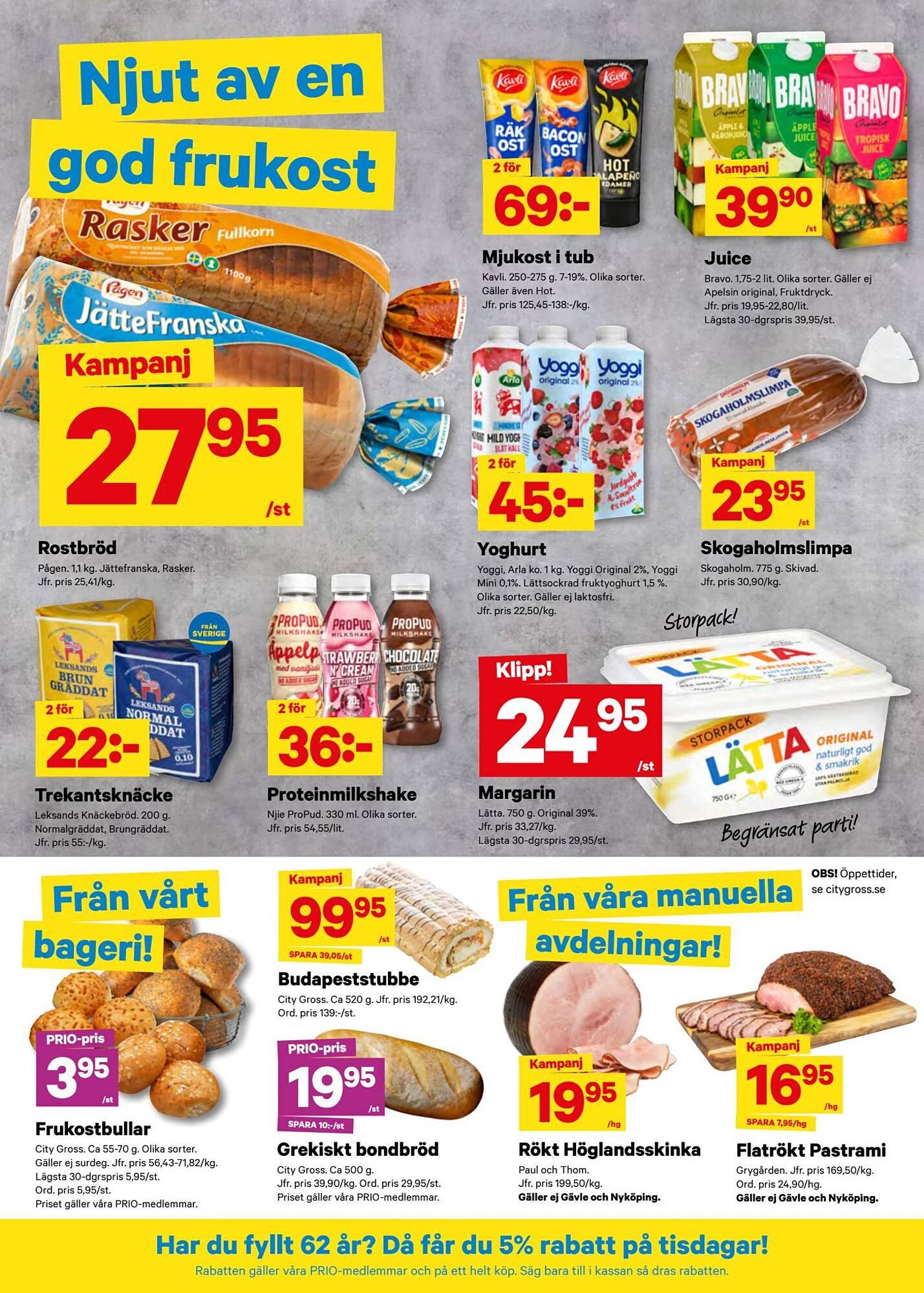 City Gross reklamblad