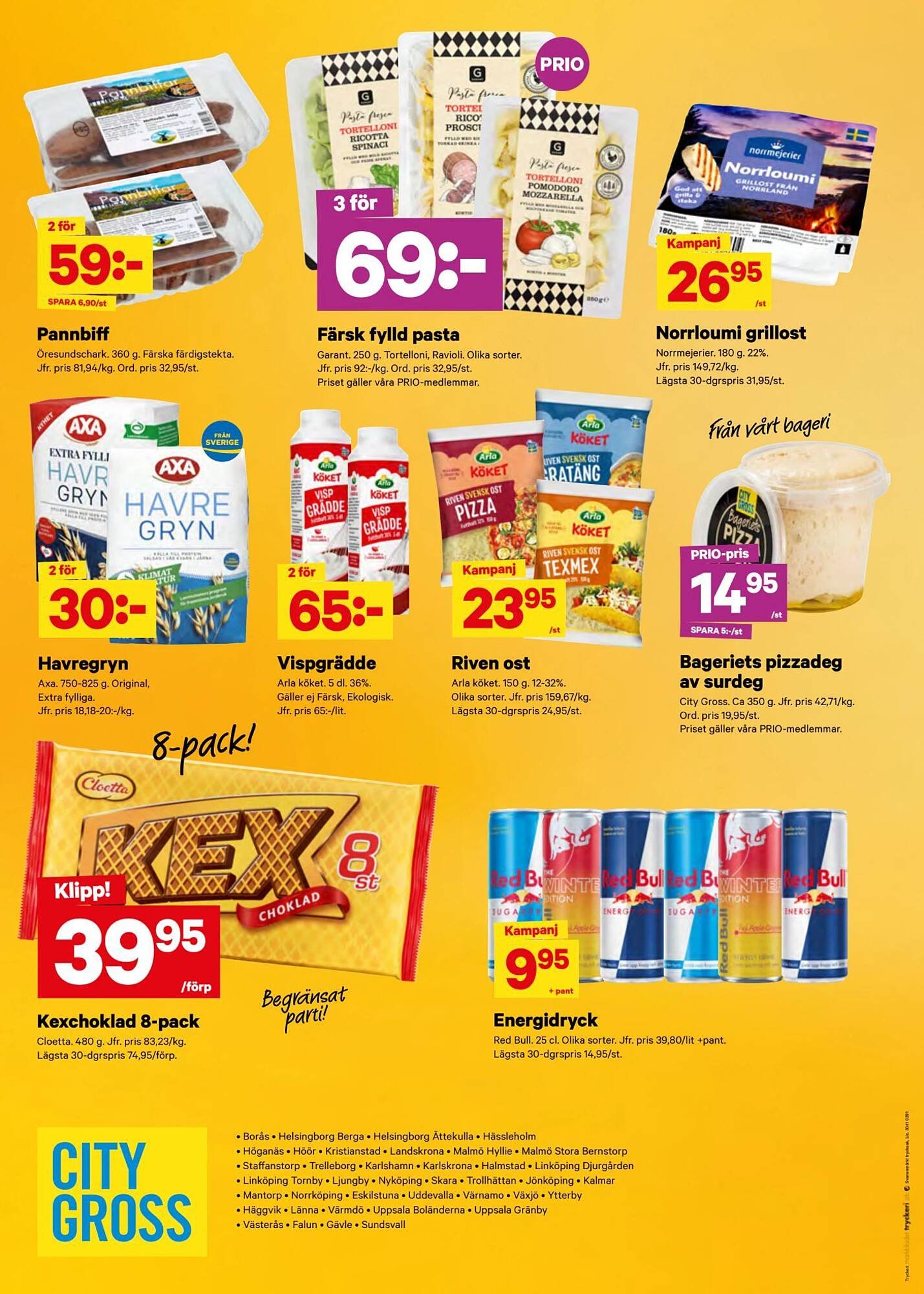 City Gross reklamblad