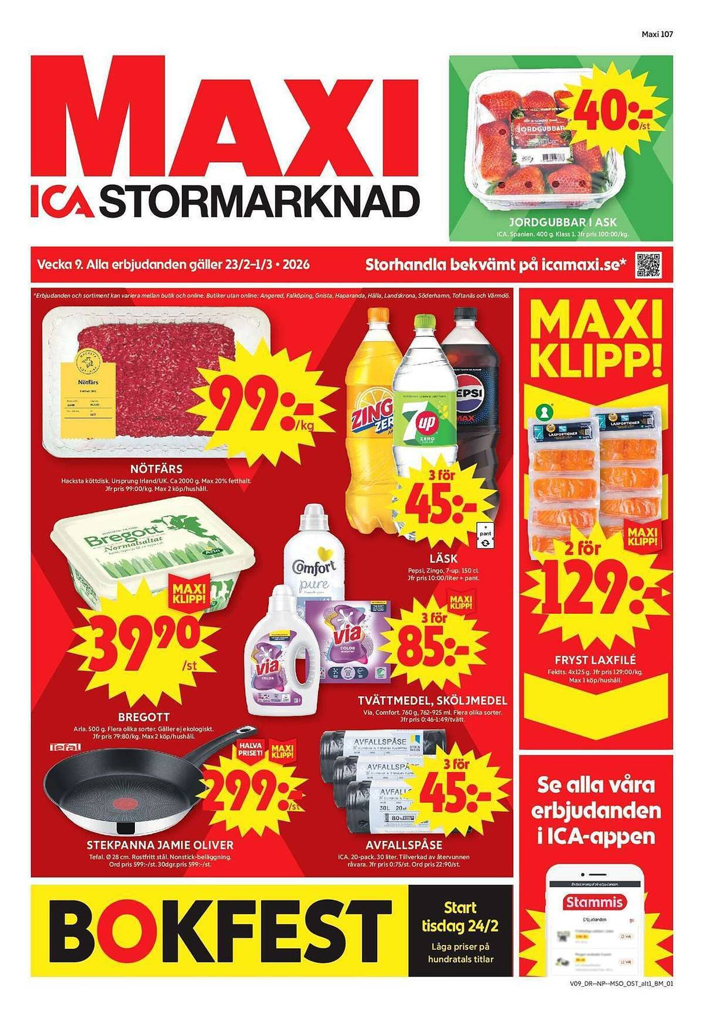 ICA Maxi reklamblad