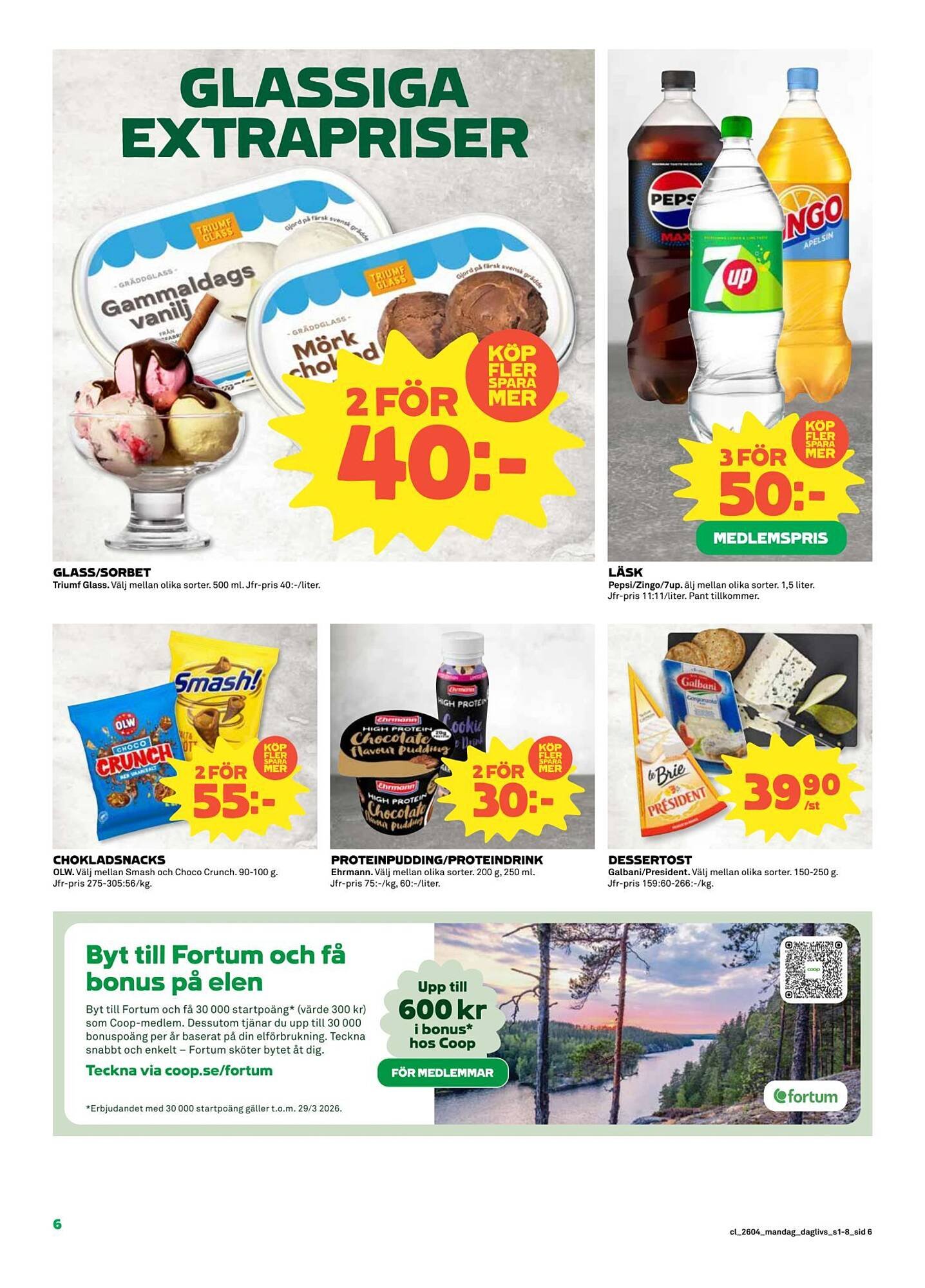 Coop Daglivs reklamblad