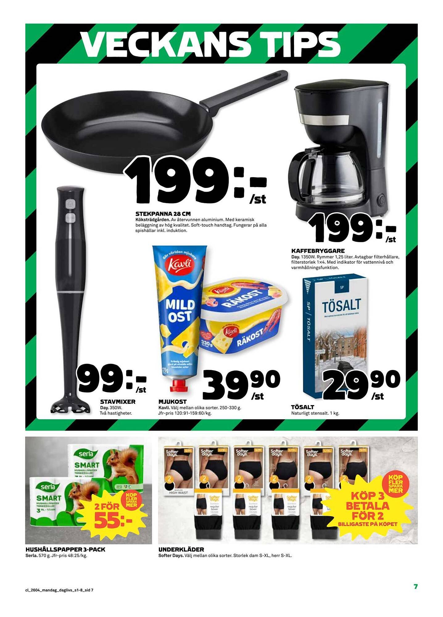 Coop Daglivs reklamblad