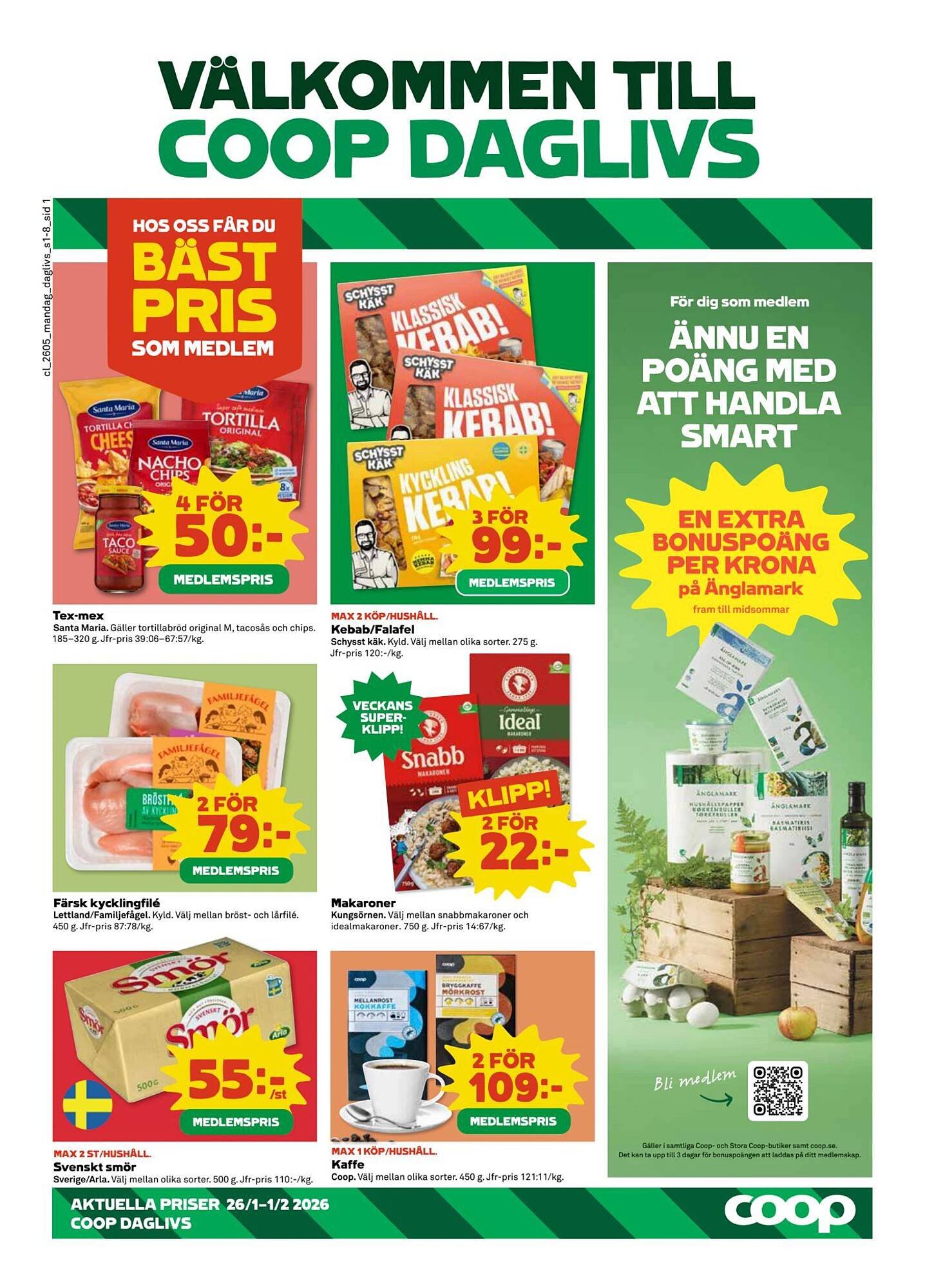 Coop Daglivs reklamblad