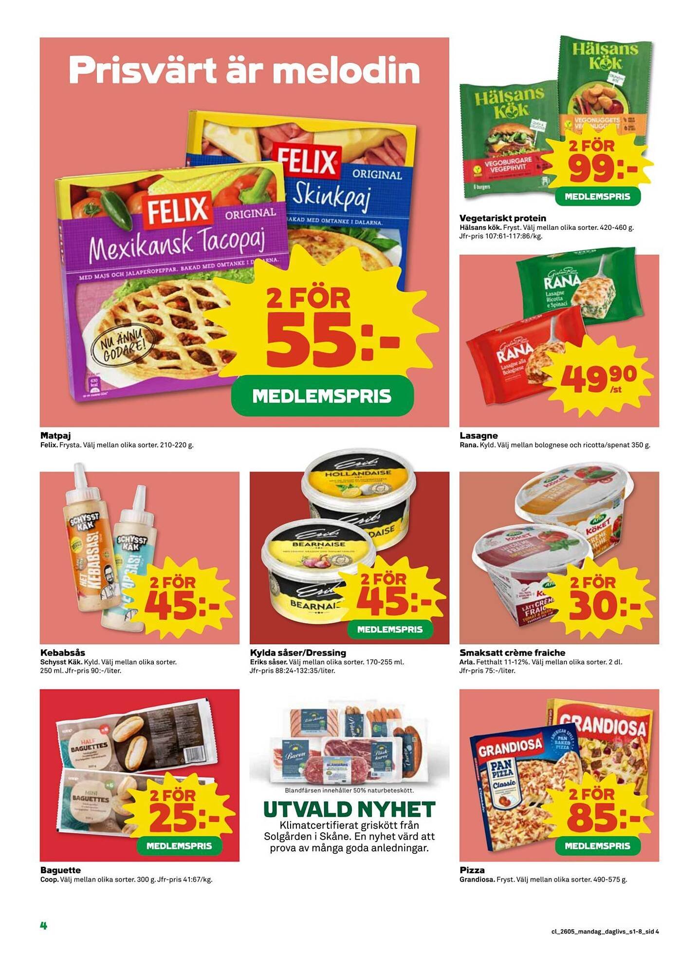 Coop Daglivs reklamblad