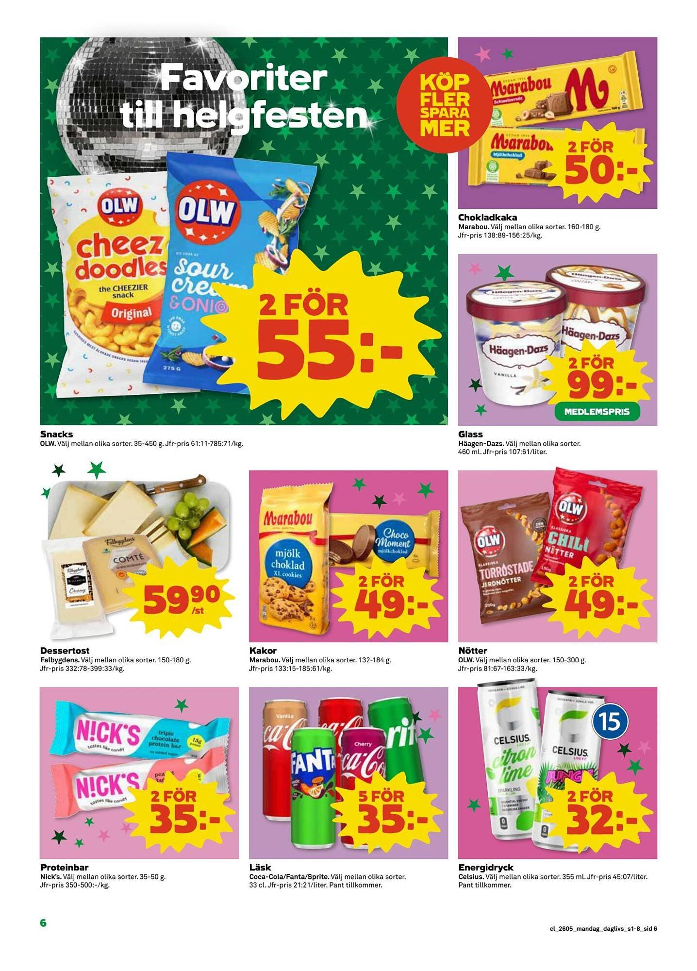 Coop Daglivs reklamblad