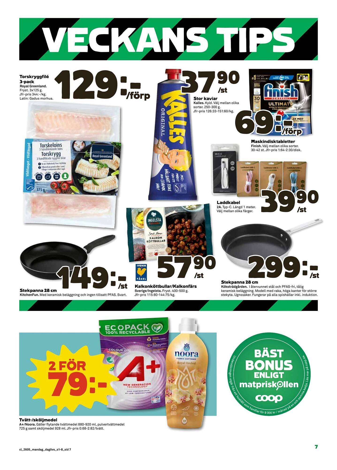 Coop Daglivs reklamblad