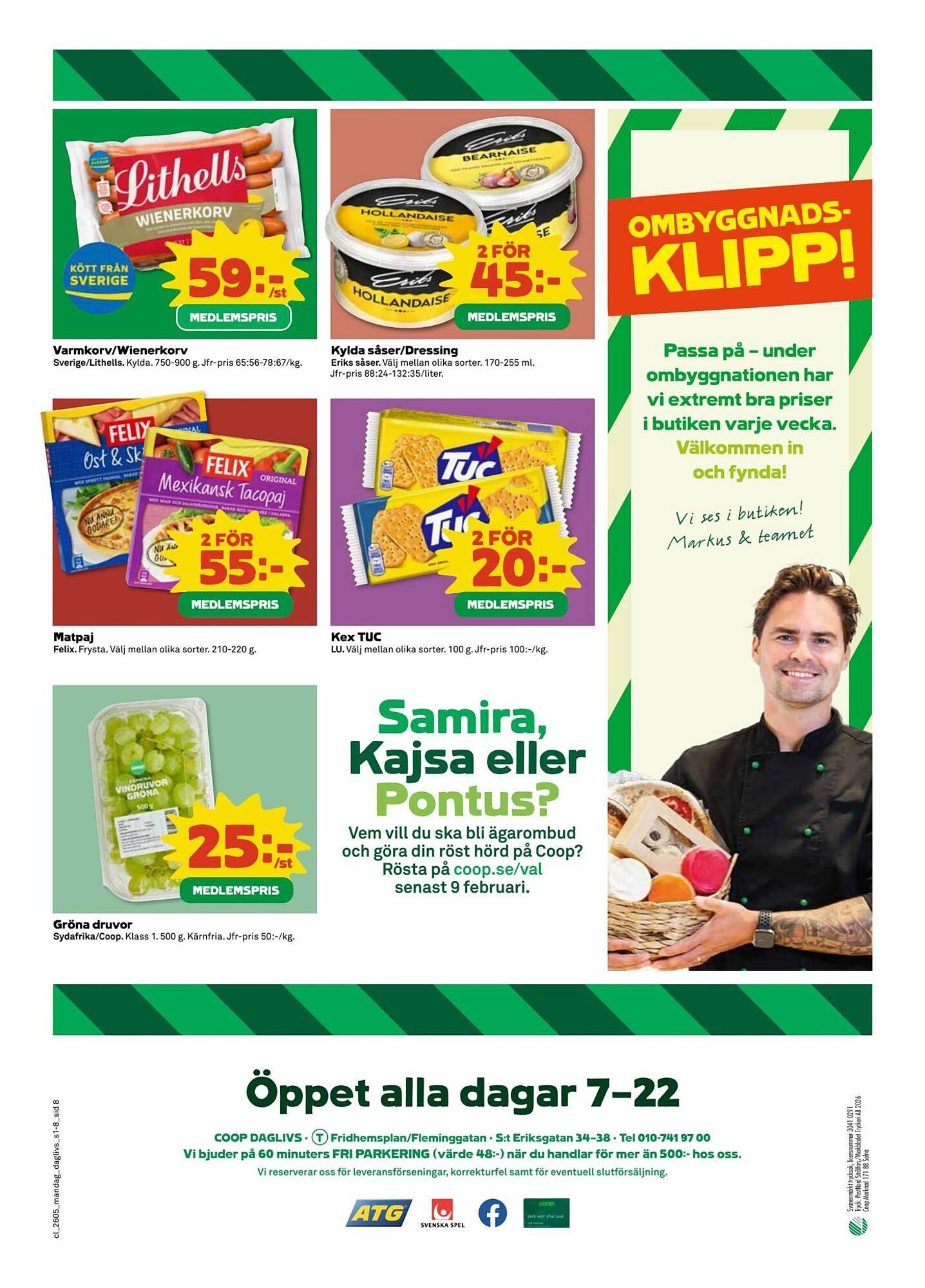 Coop Daglivs reklamblad