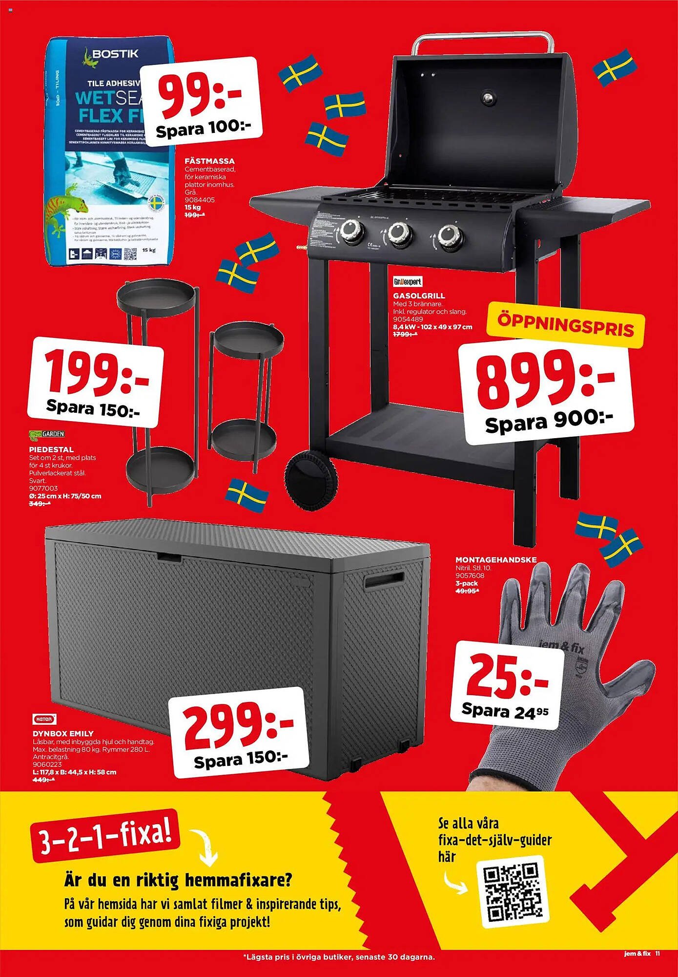 Jem&amp;Fix reklamblad