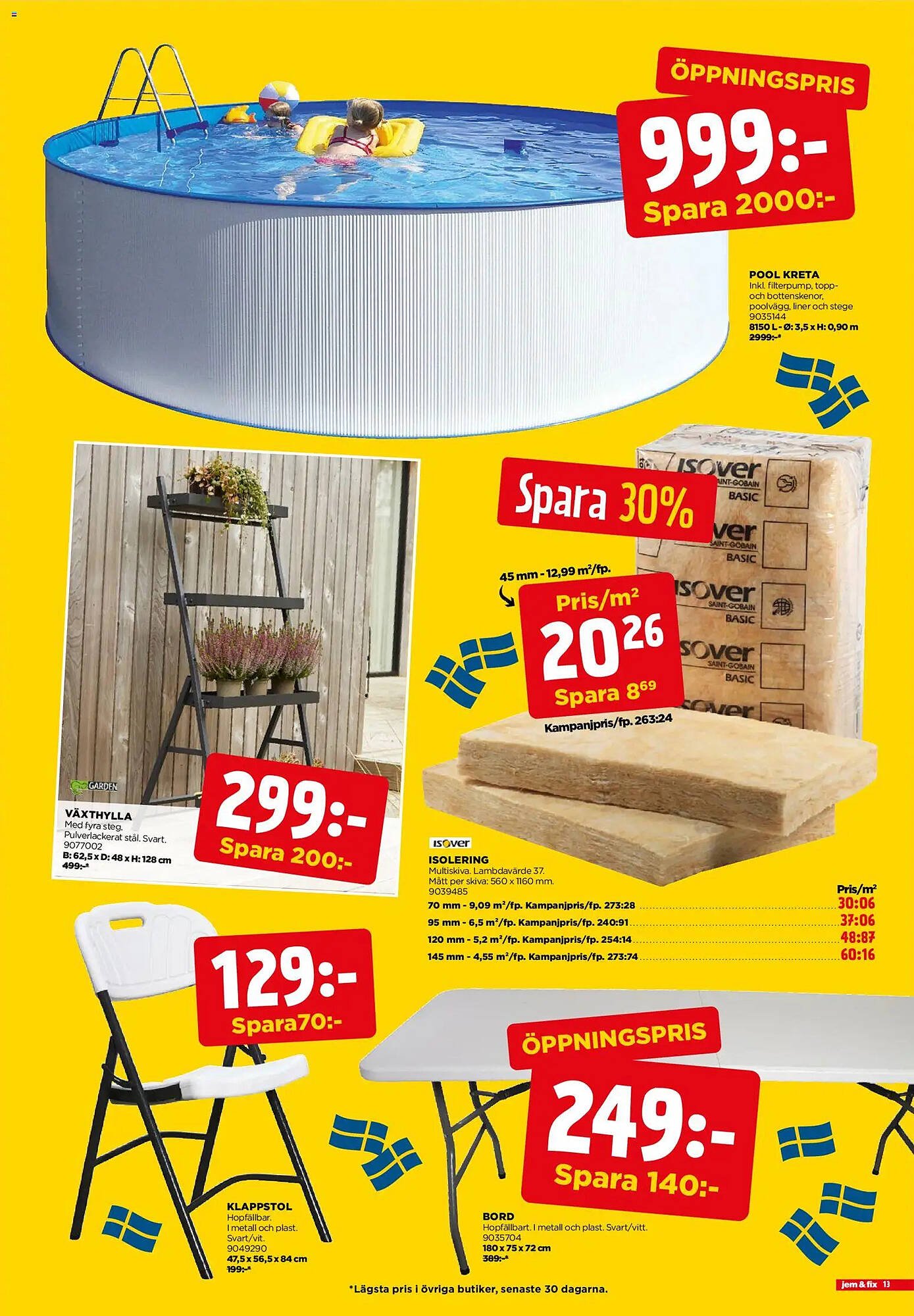 Jem&amp;Fix reklamblad