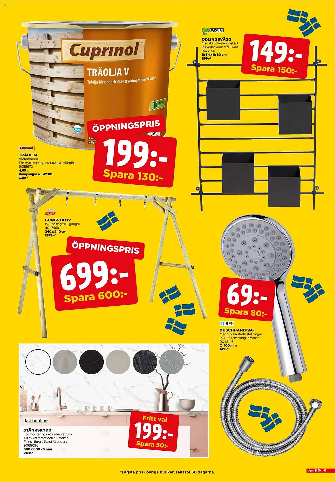 Jem&amp;Fix reklamblad