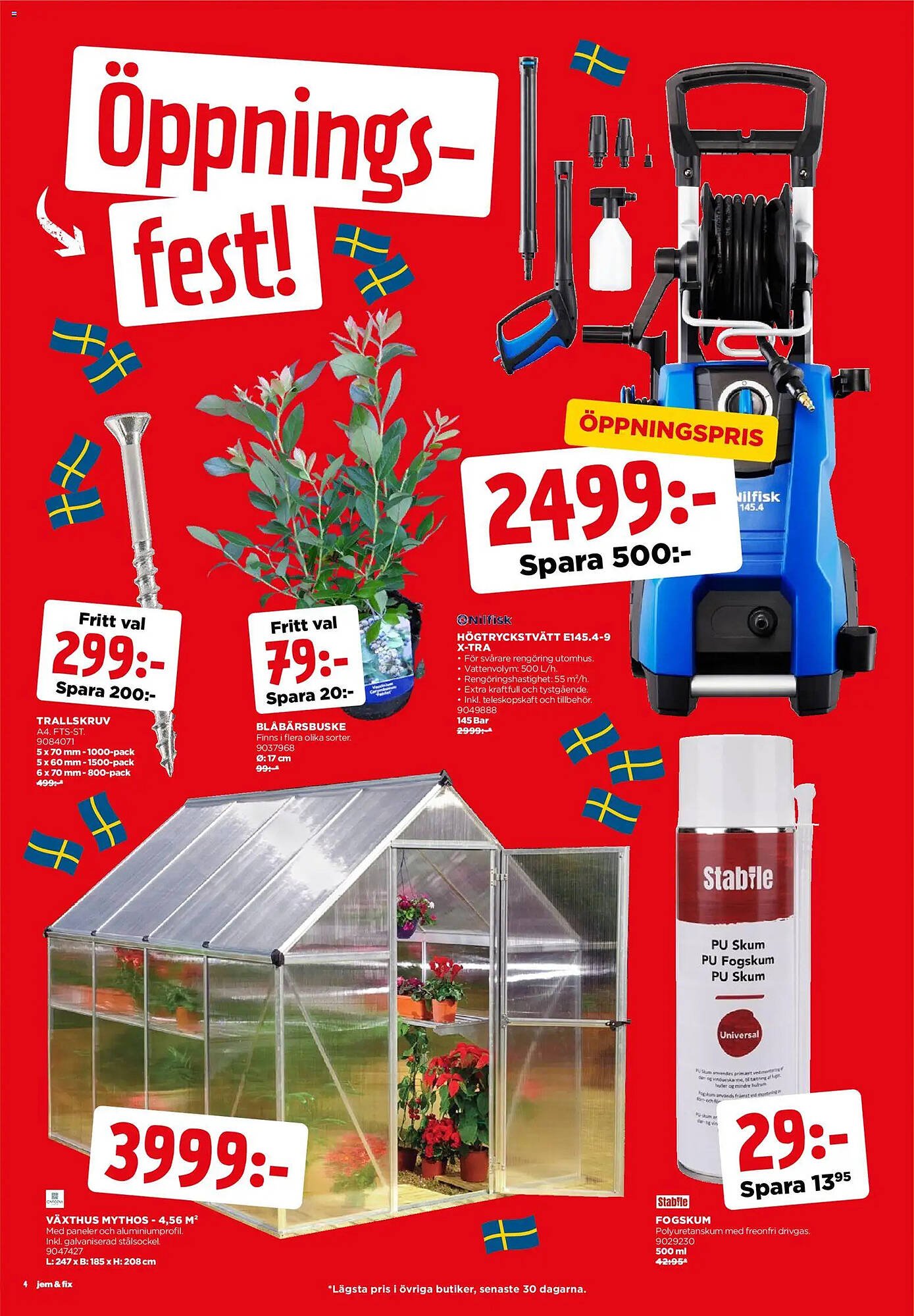 Jem&amp;Fix reklamblad