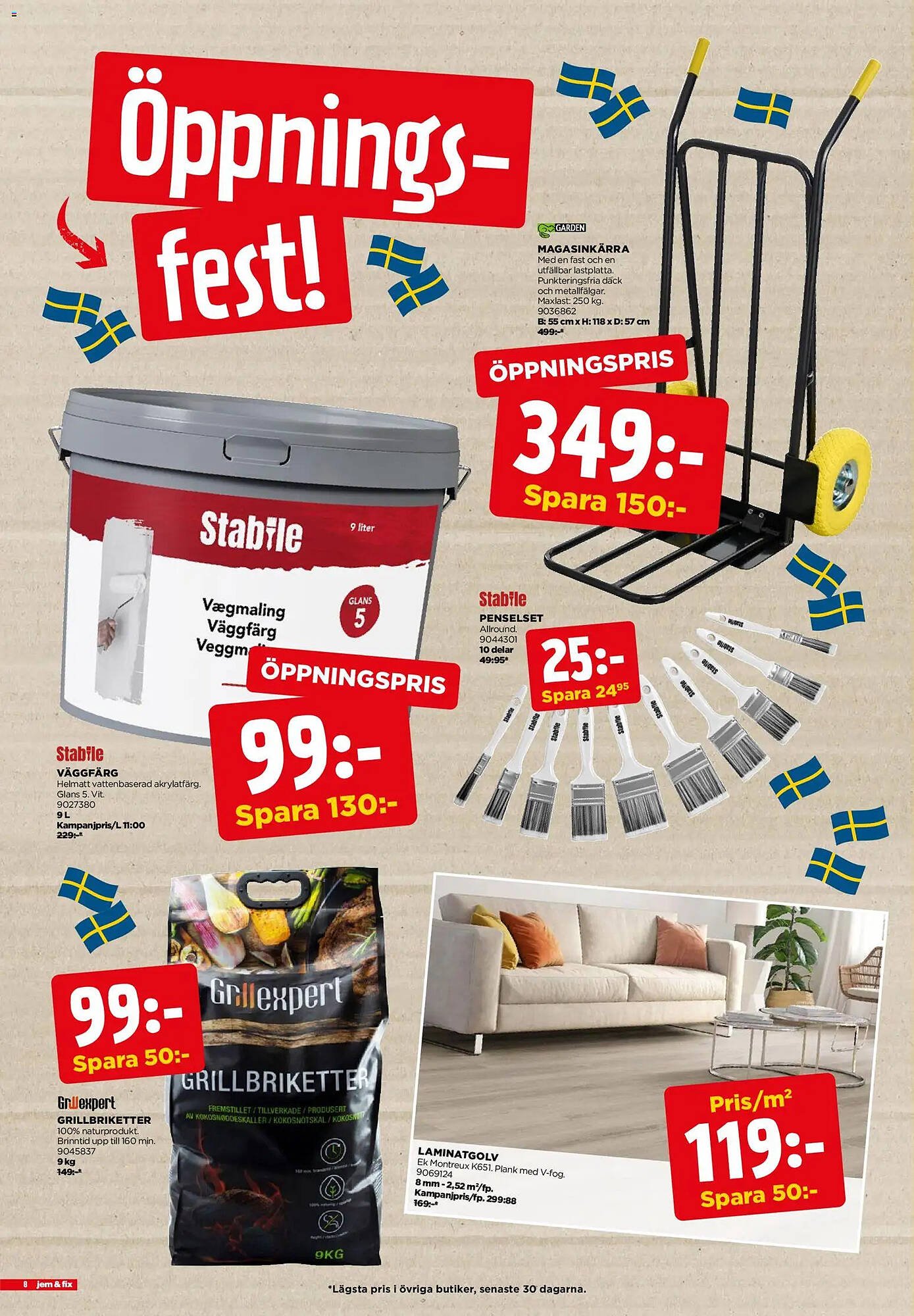 Jem&amp;Fix reklamblad