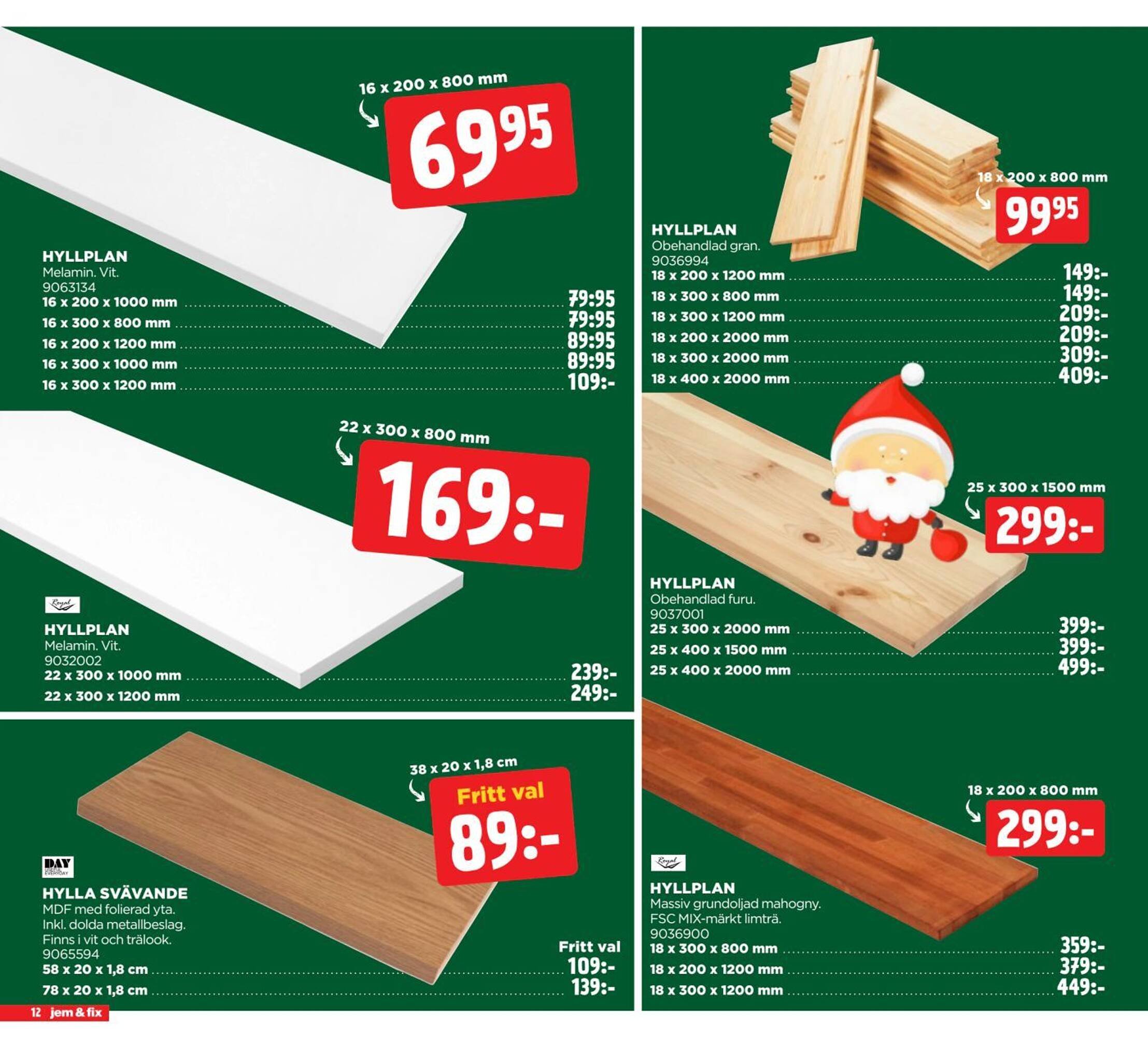 Jem&amp;Fix reklamblad