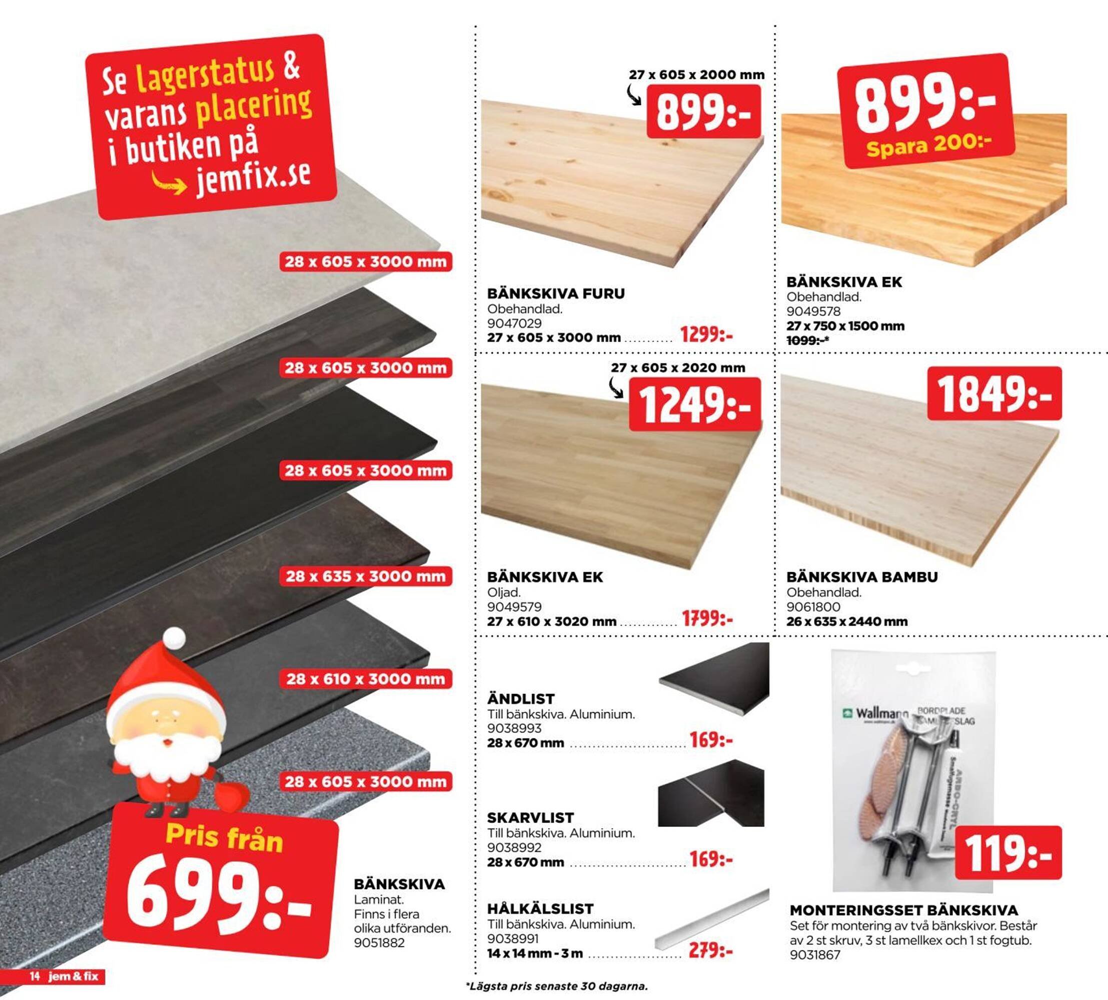 Jem&amp;Fix reklamblad