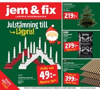 Jem&amp;Fix reklamblad