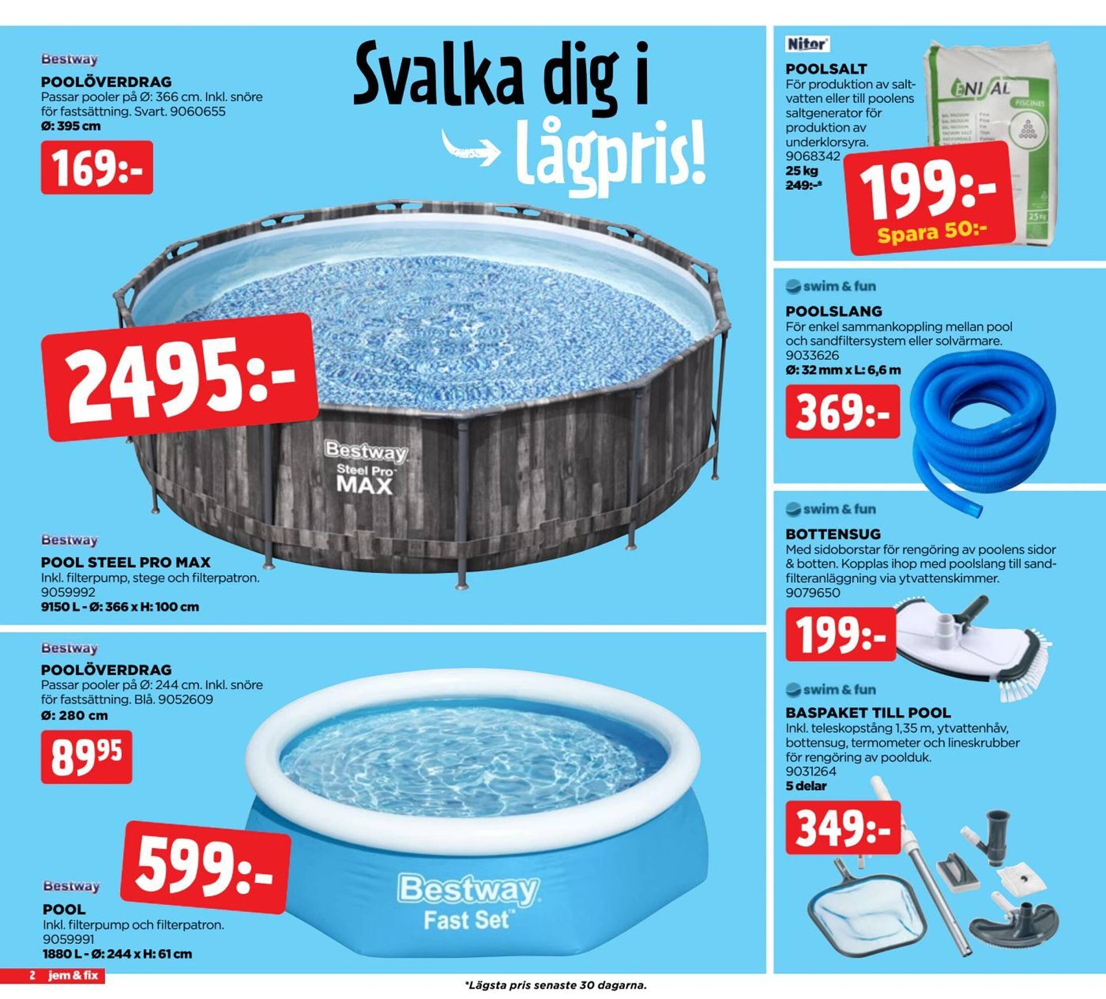 Jem&amp;Fix reklamblad