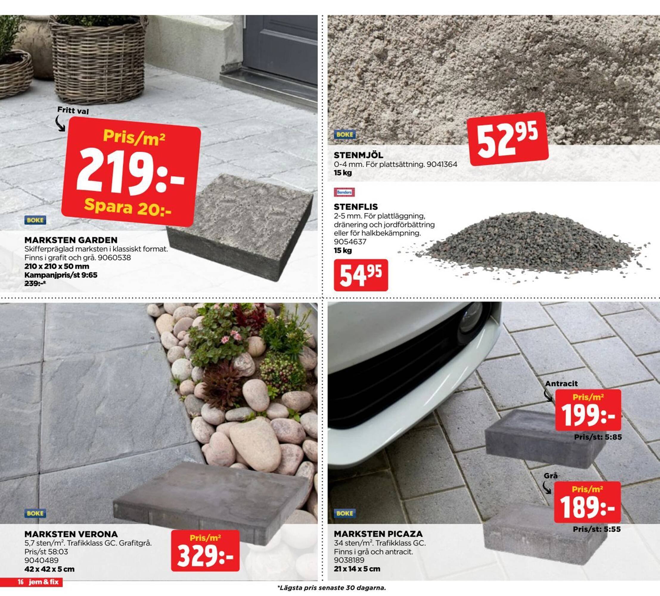 Jem&amp;Fix reklamblad