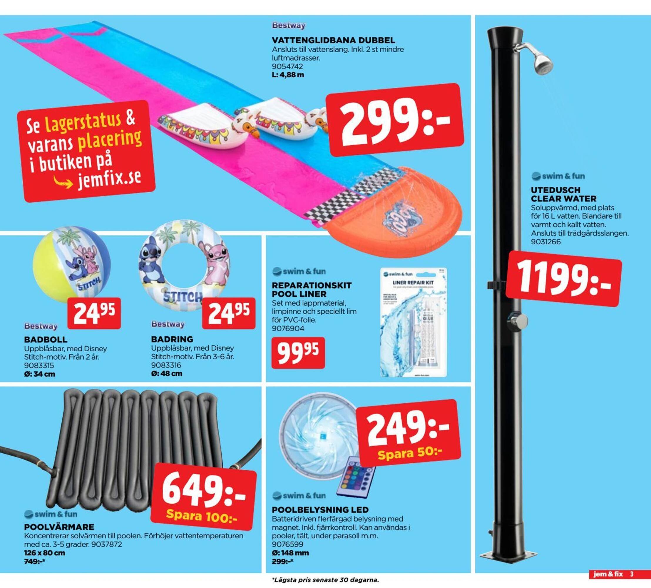 Jem&amp;Fix reklamblad