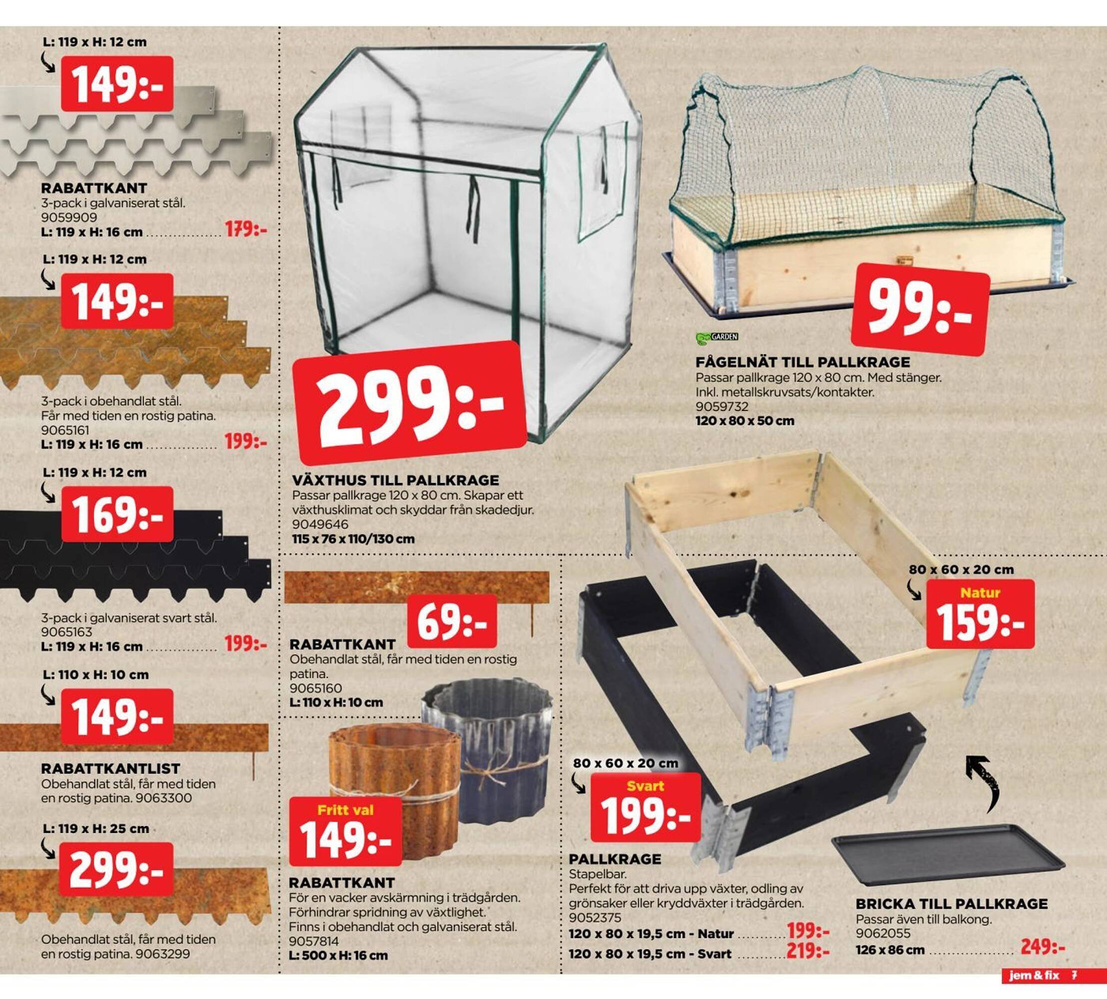 Jem&amp;Fix reklamblad
