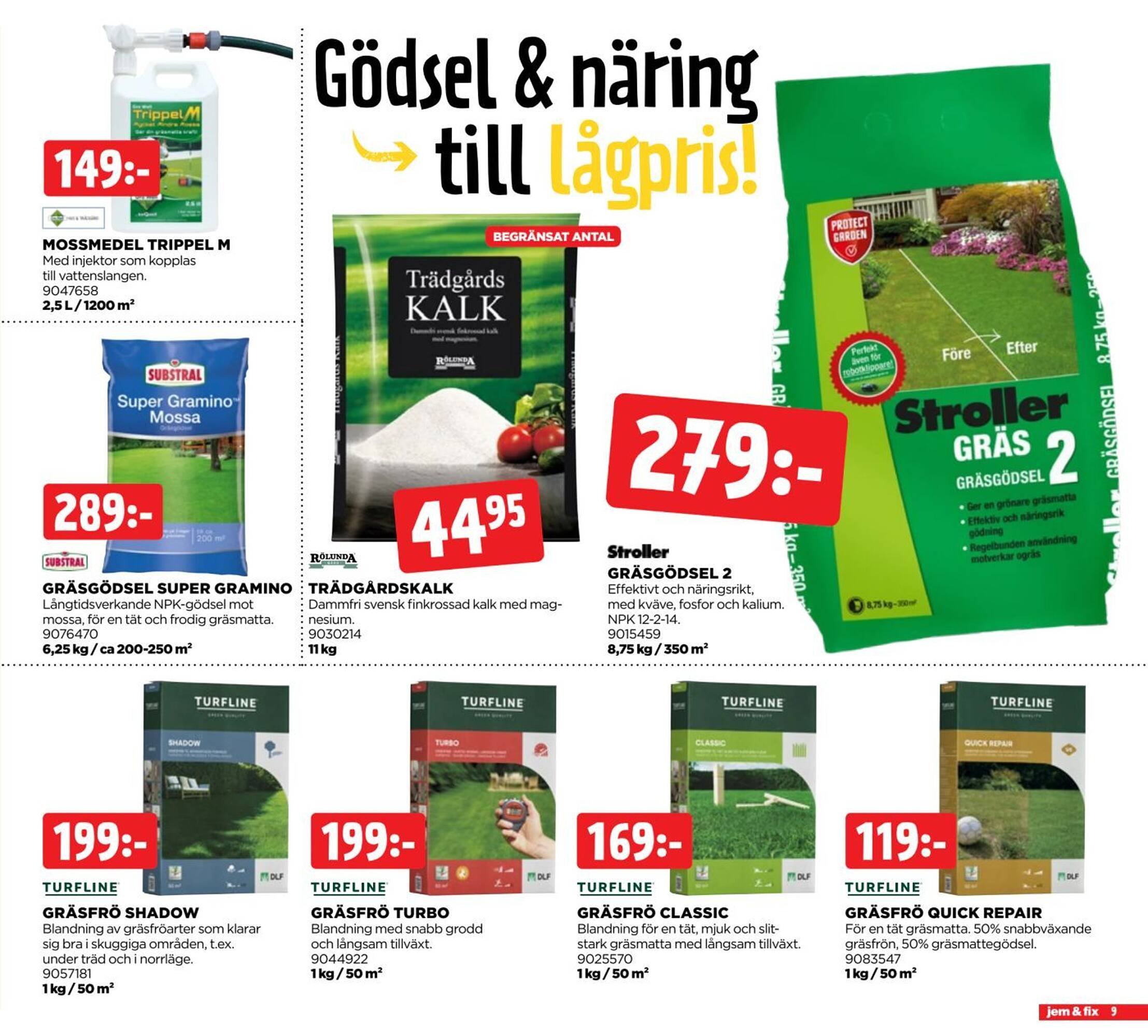 Jem&amp;Fix reklamblad