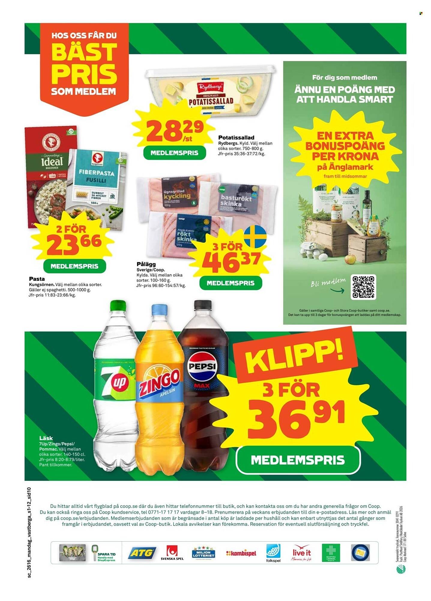 Coop reklamblad