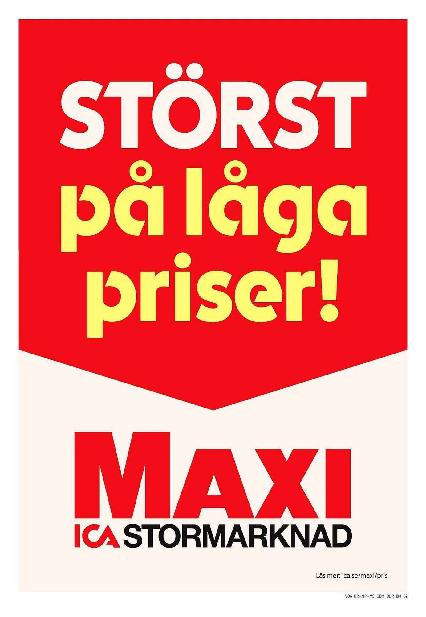 ICA Maxi reklamblad
