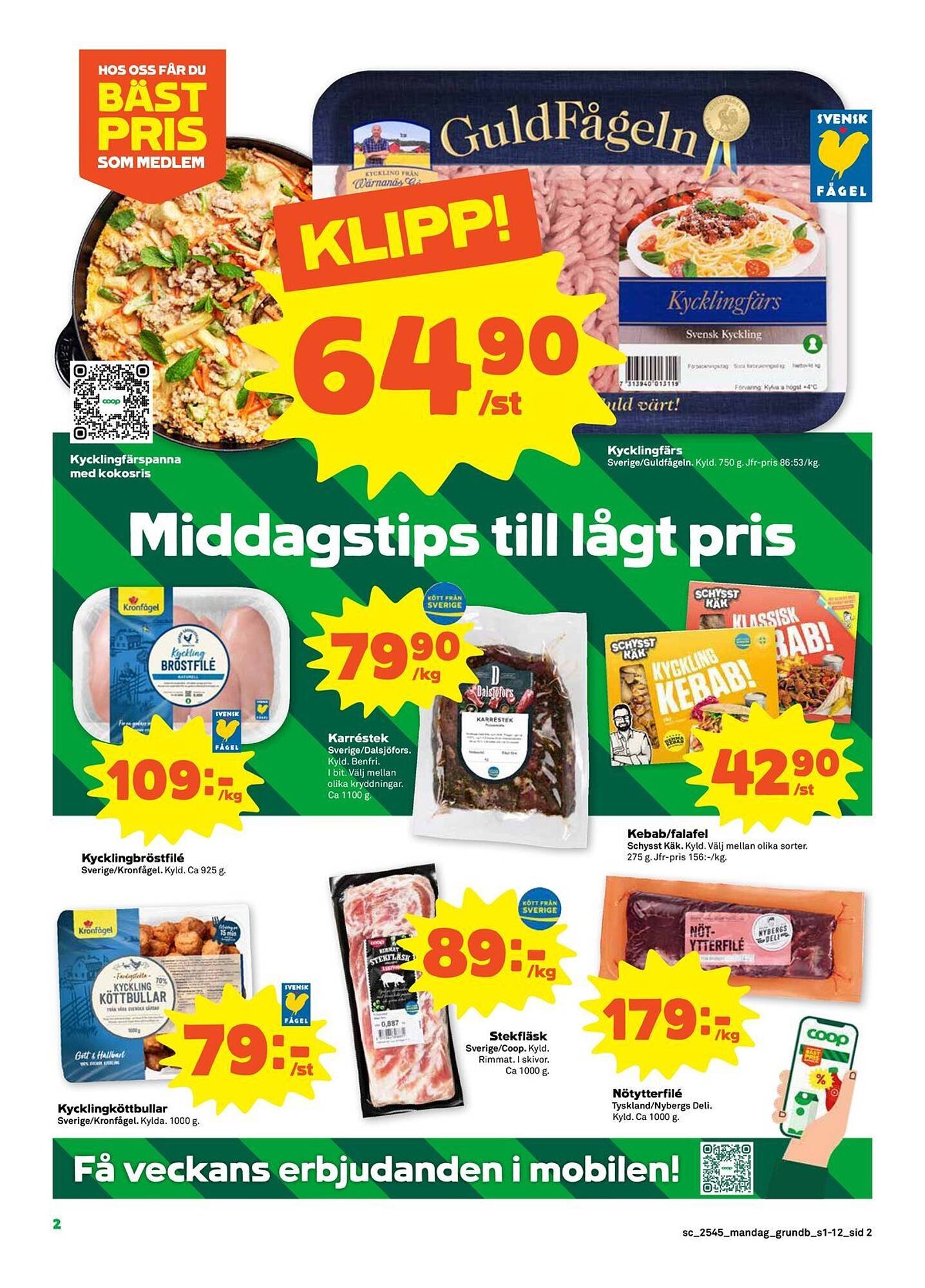Coop Forum reklamblad (2025-11-03 - 2025-11-09)