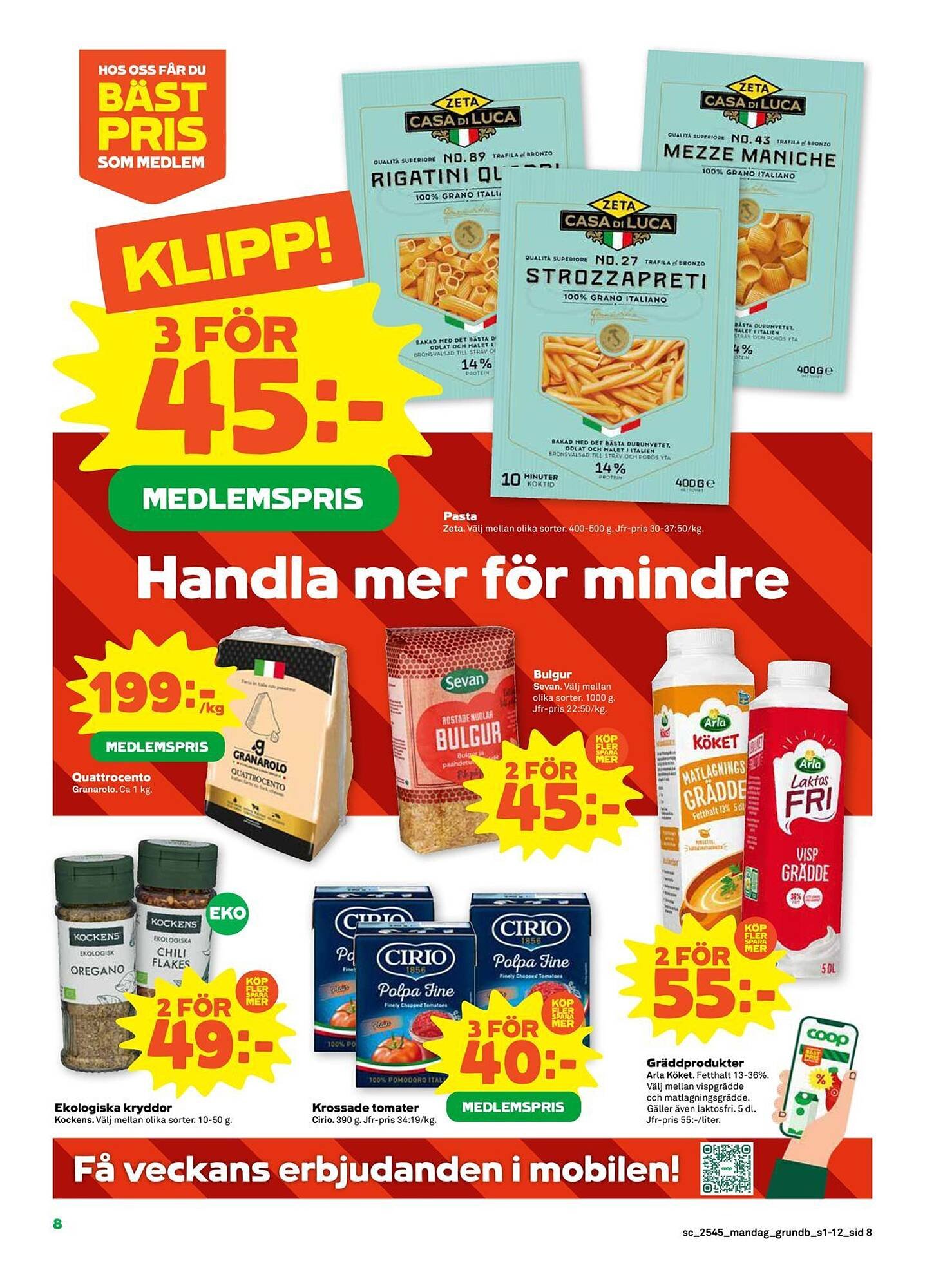 Coop Forum reklamblad (2025-11-03 - 2025-11-09)