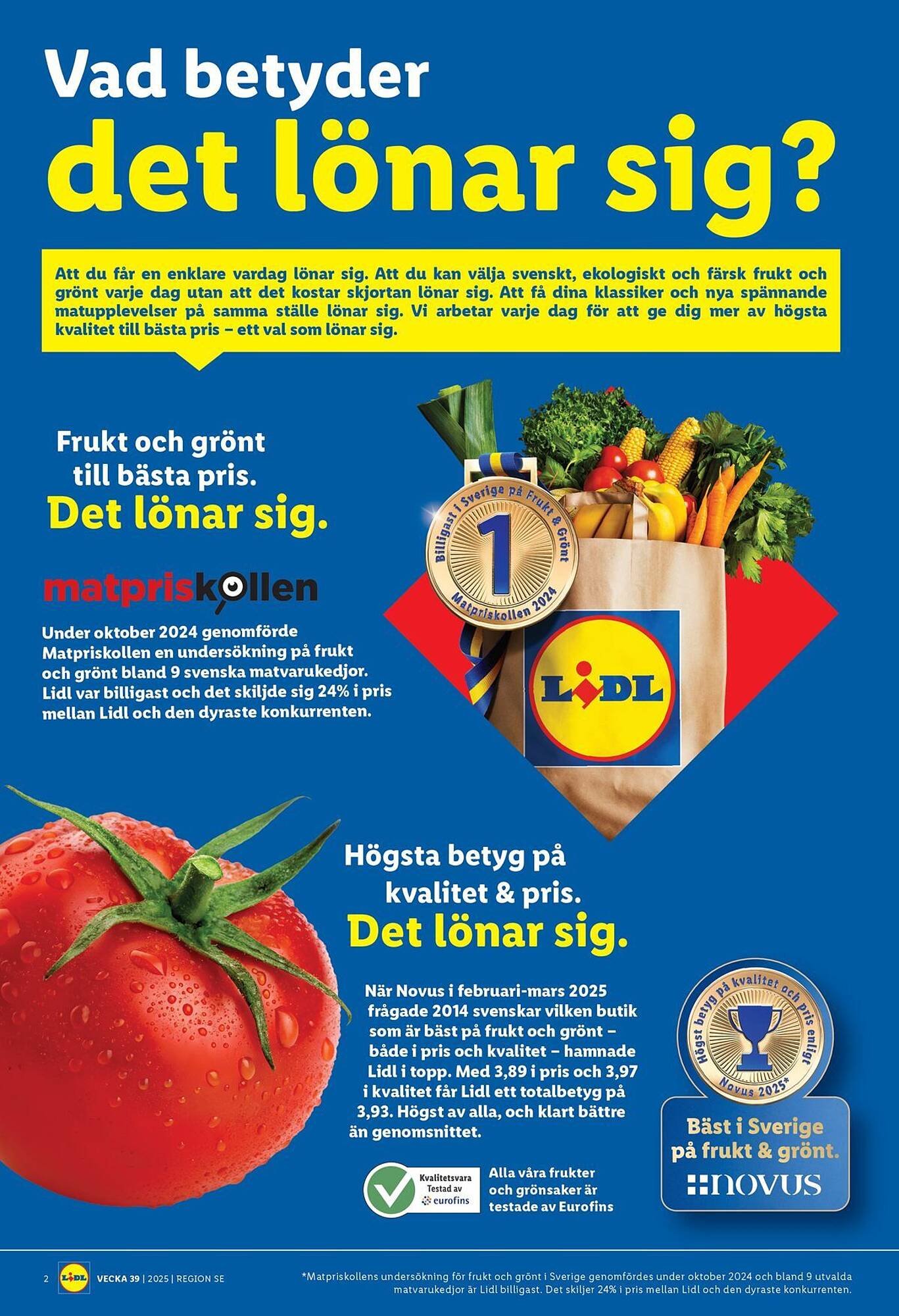 Lidl reklamblad (2025-09-22 - 2025-09-28)
